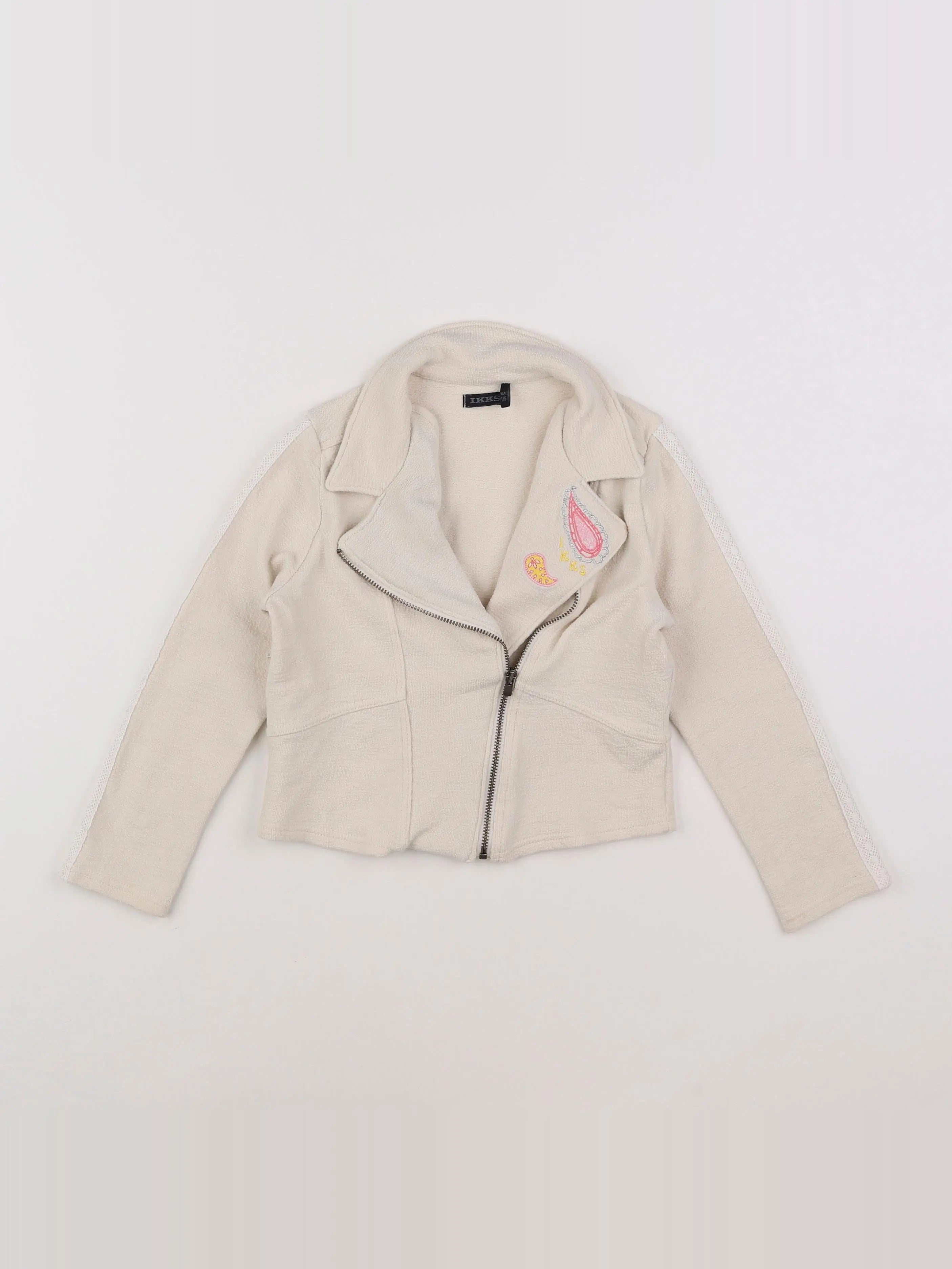 IKKS - veste beige - 6 ans