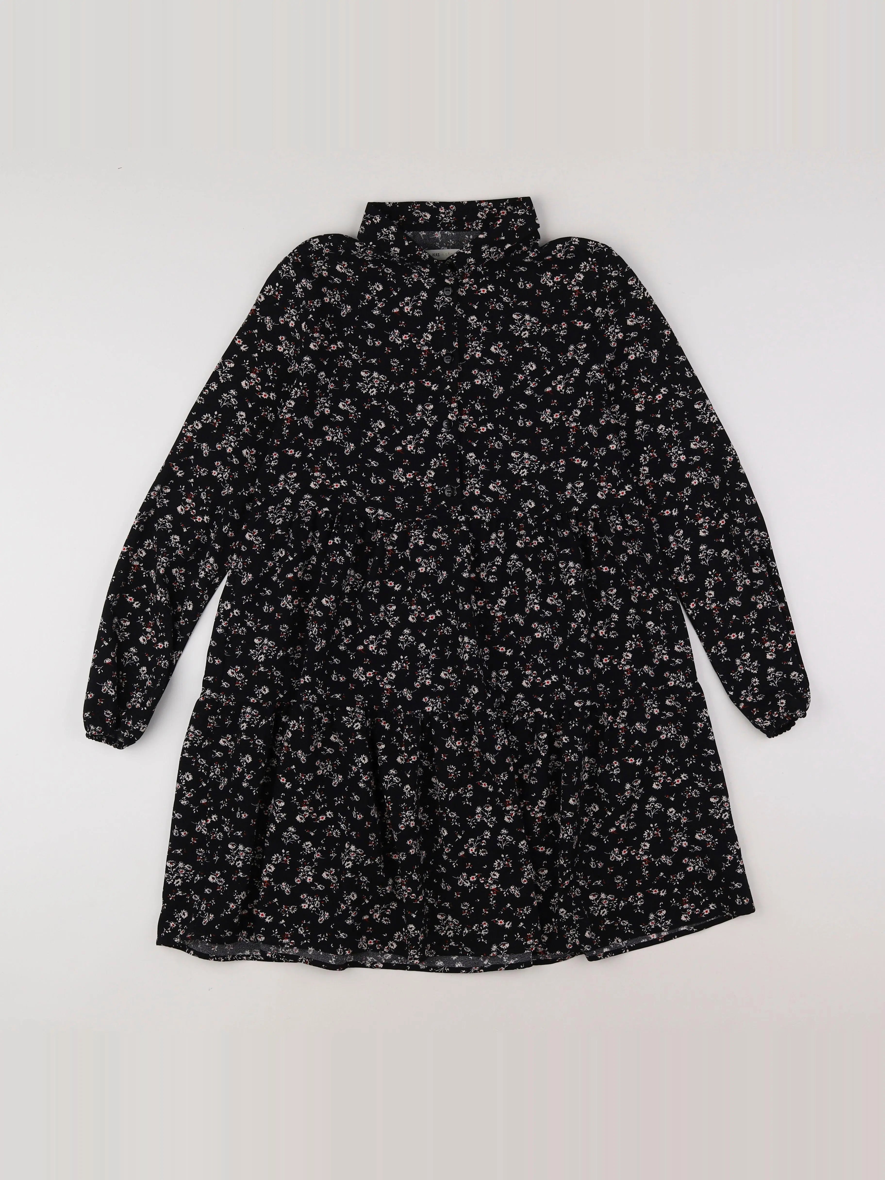 IKKS - robe noir - 12 ans