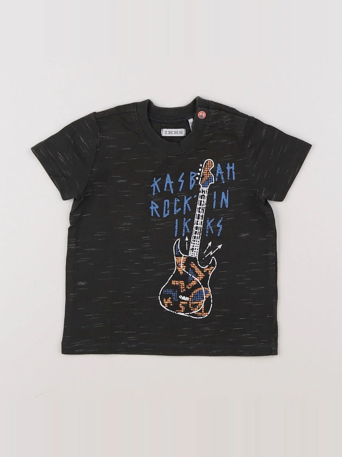 IKKS - tee-shirt noir - 6 mois