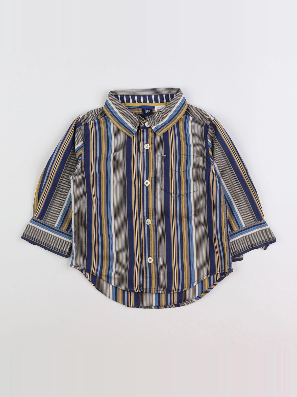 GAP - chemise bleu - 18 mois à 2 ans