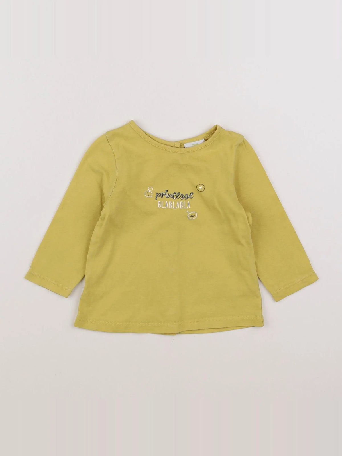 Tape à l'oeil - tee-shirt jaune - 9 mois