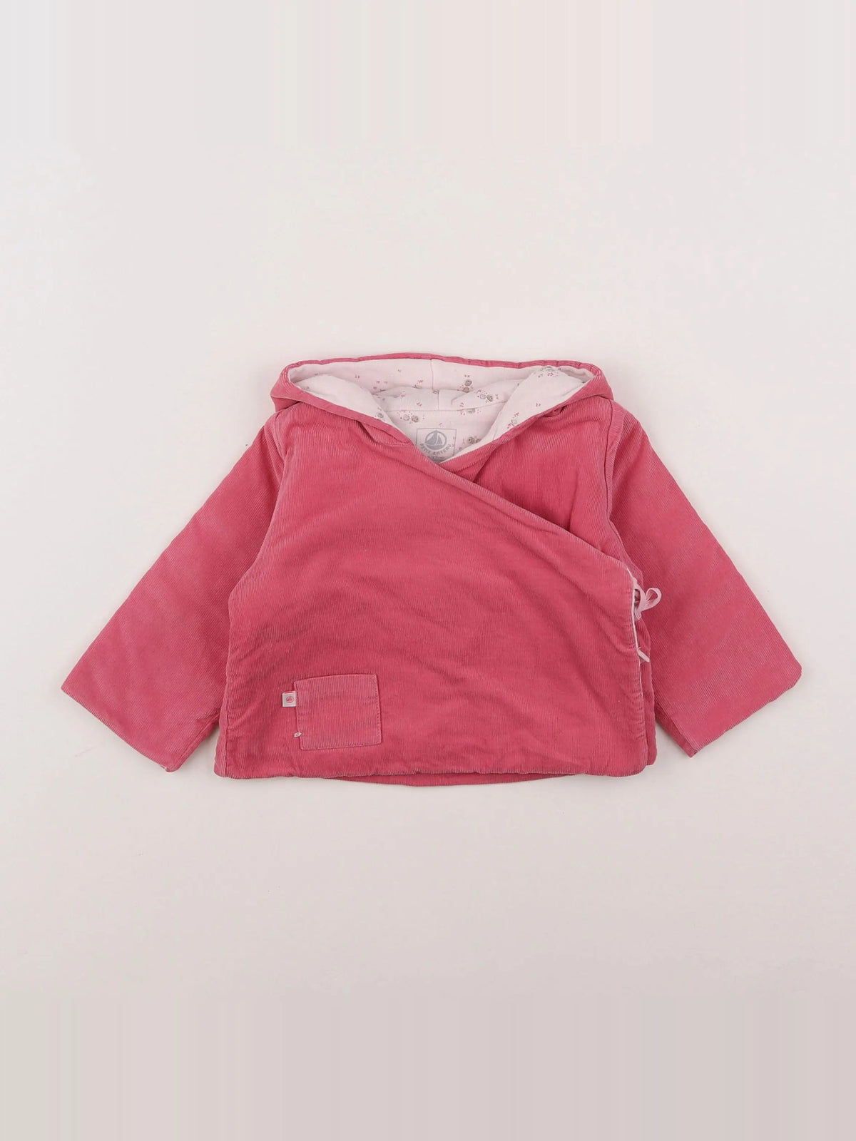 Petit Bateau - veste rose - 6 mois