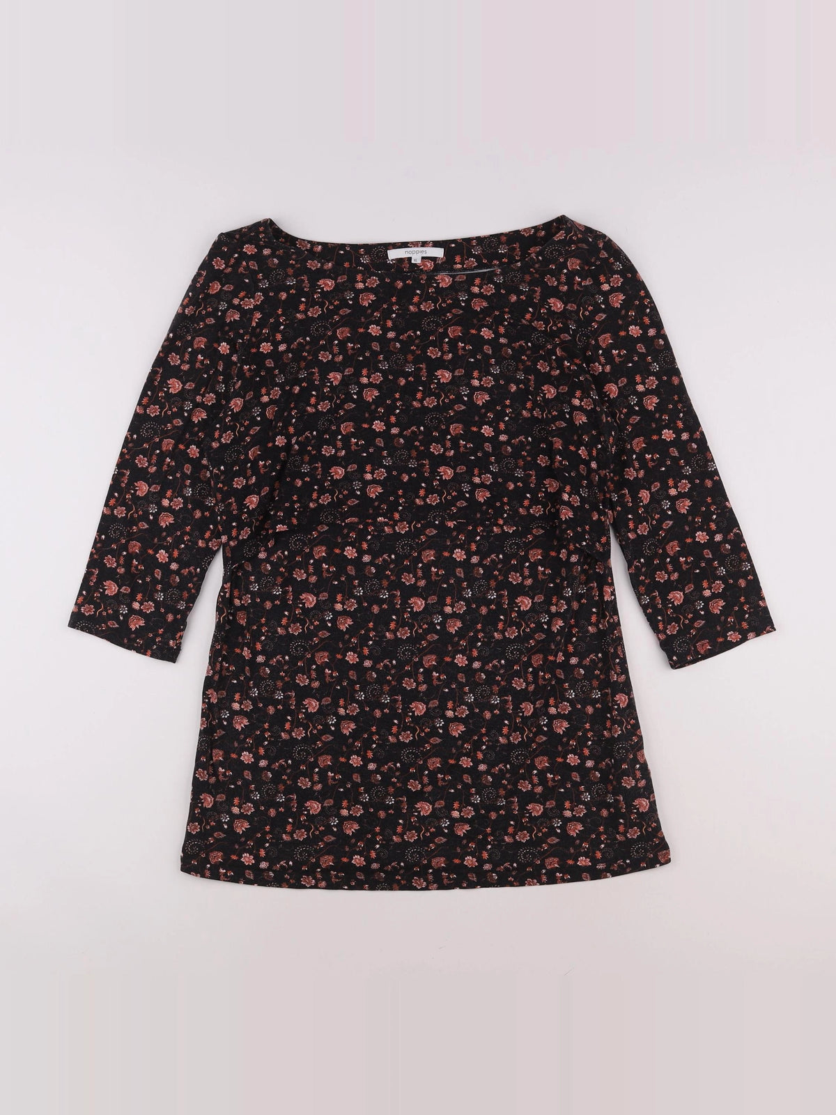 noppies maternité - tee-shirt grossesse noir - 46 à 48