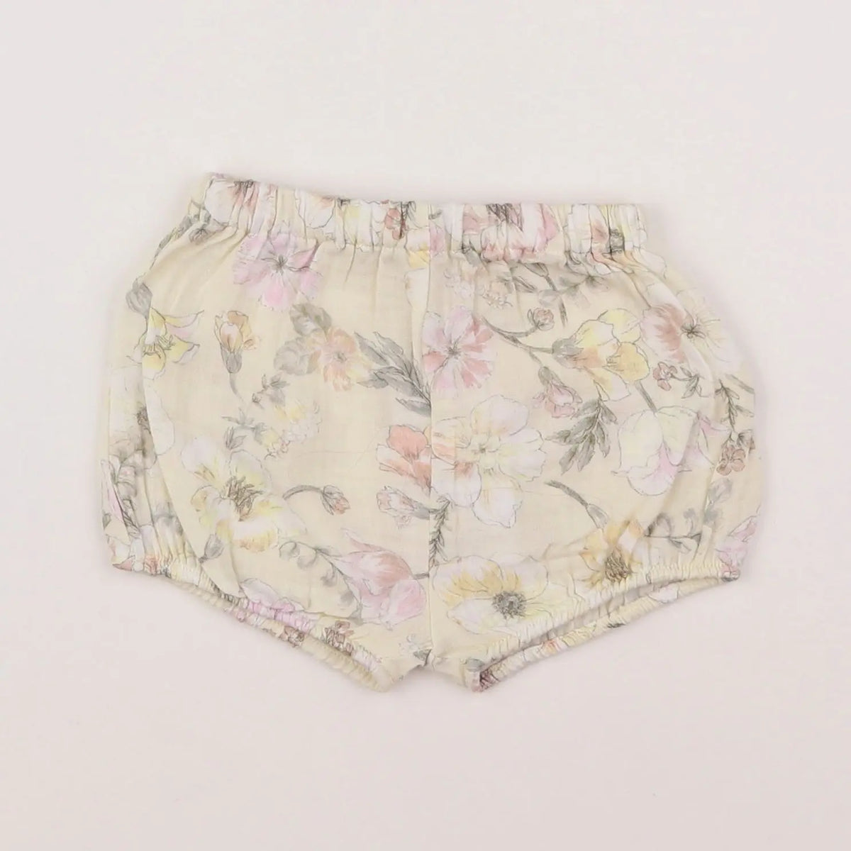 Vertbaudet - short jaune - 12 mois