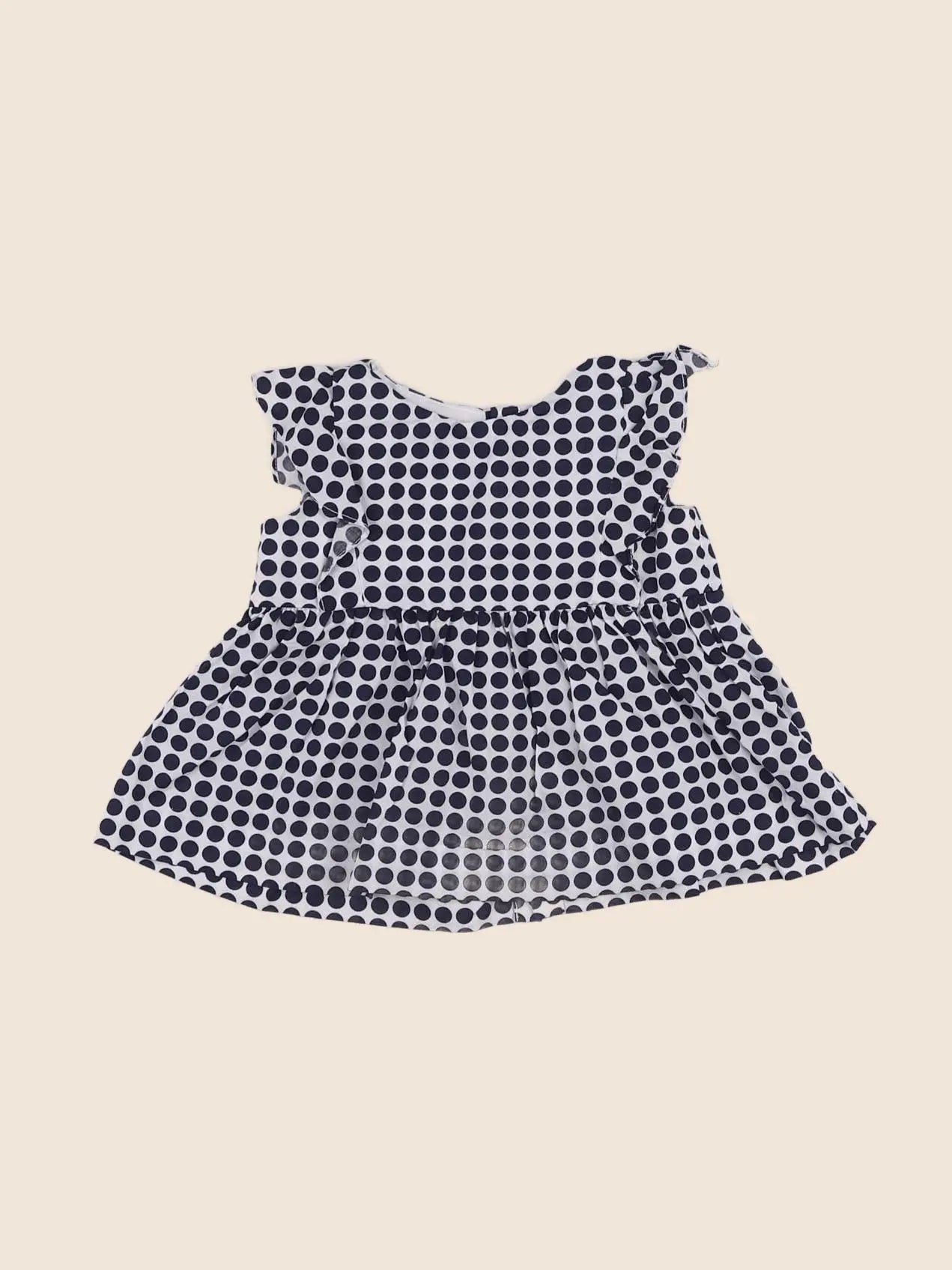 Jacadi - blouse bleu - 6 mois