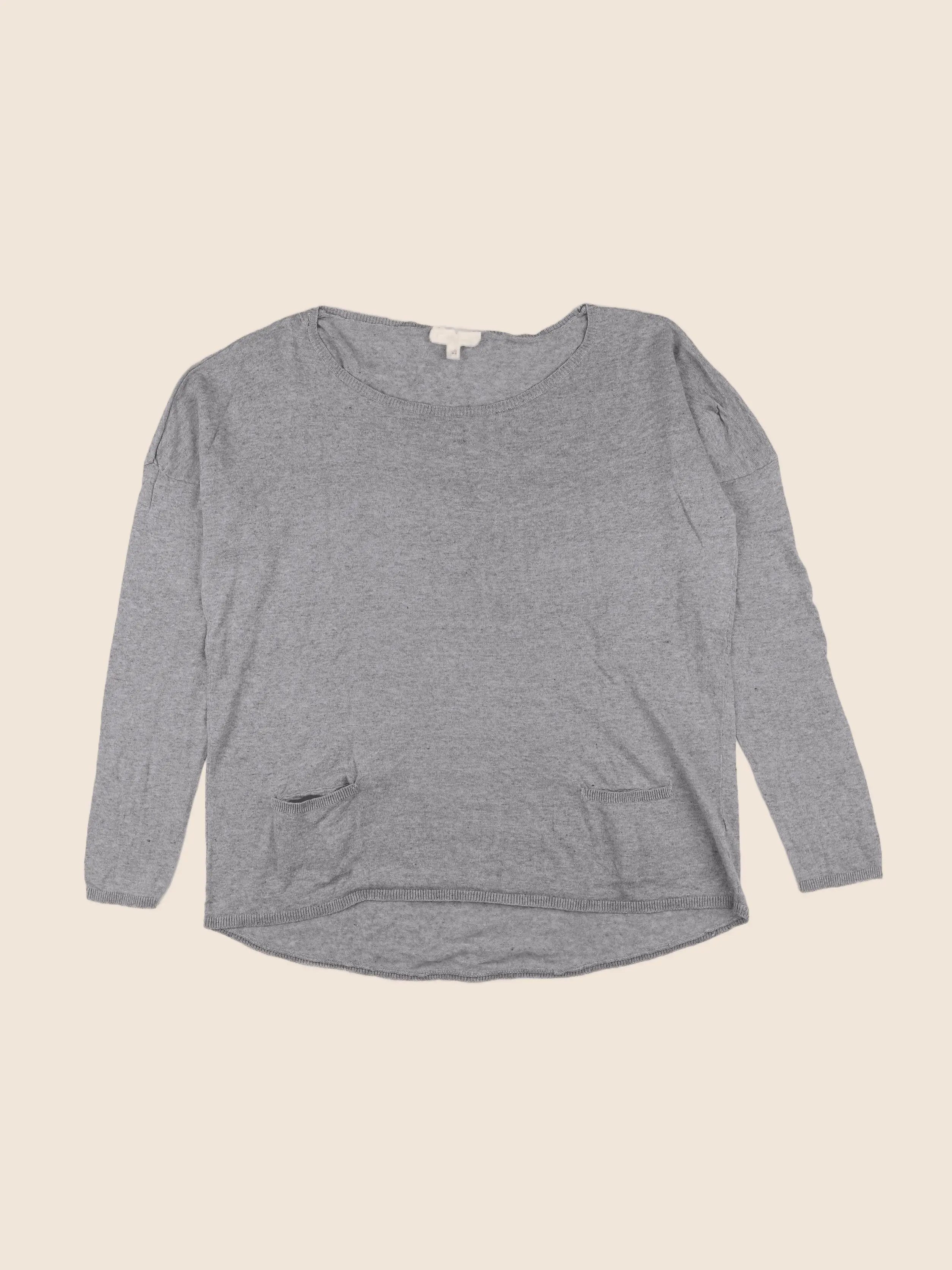 Vertbaudet - pull grossesse gris - 42 à 44