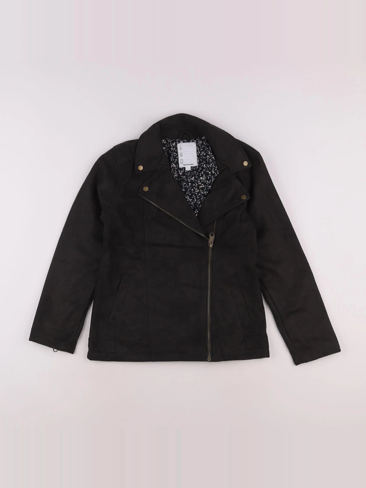 Vertbaudet - veste marron - 12 ans