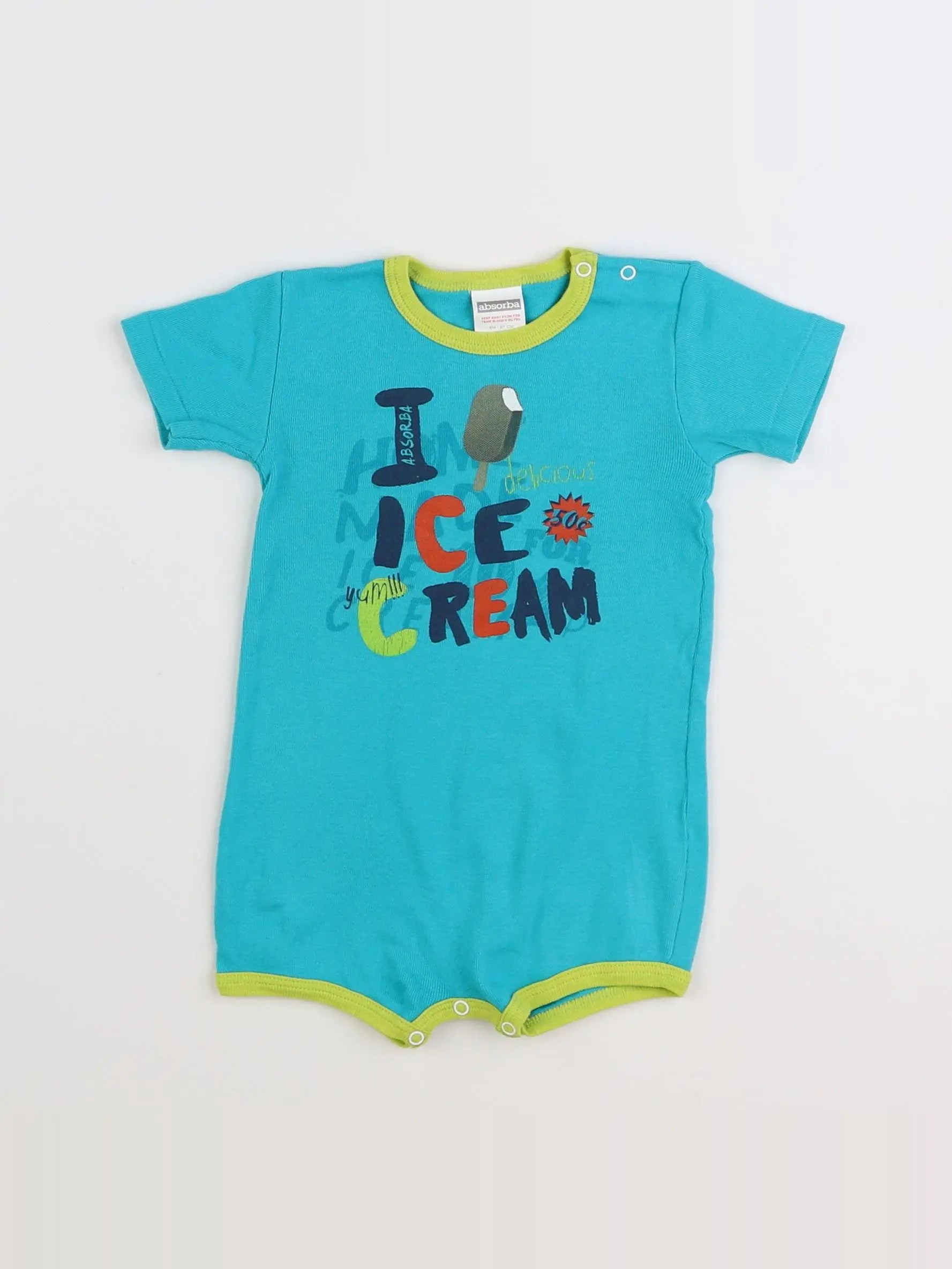Absorba - body bleu - 6 mois