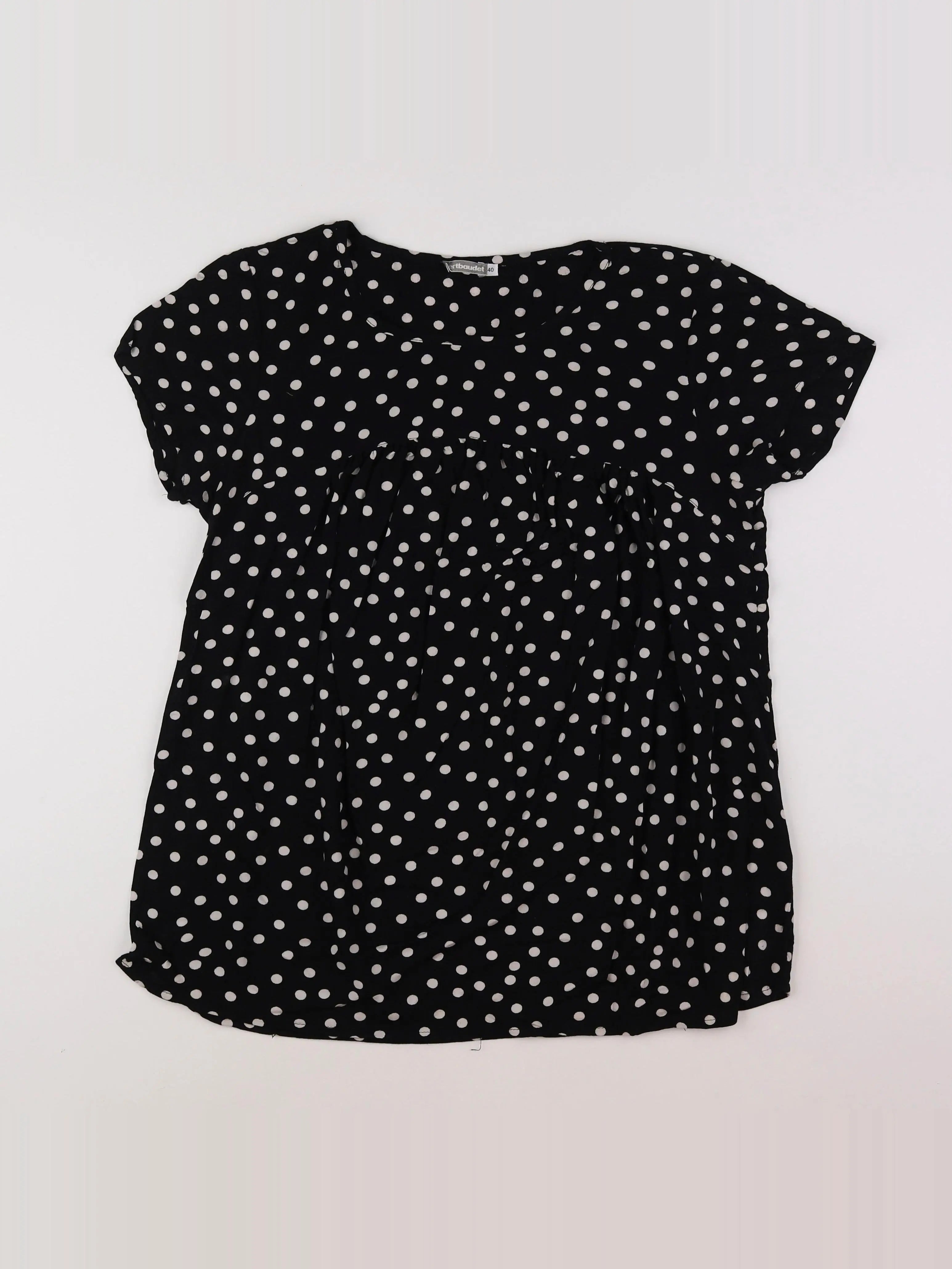 Vertbaudet - blouse grossesse noir - 40