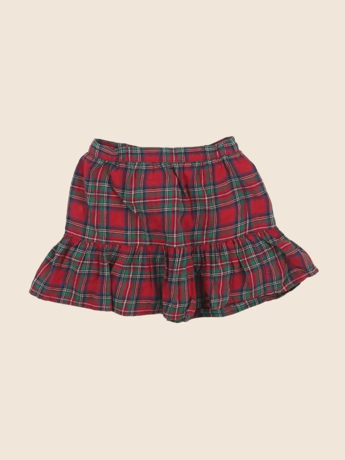 GAP - jupe rouge, vert - 2 ans