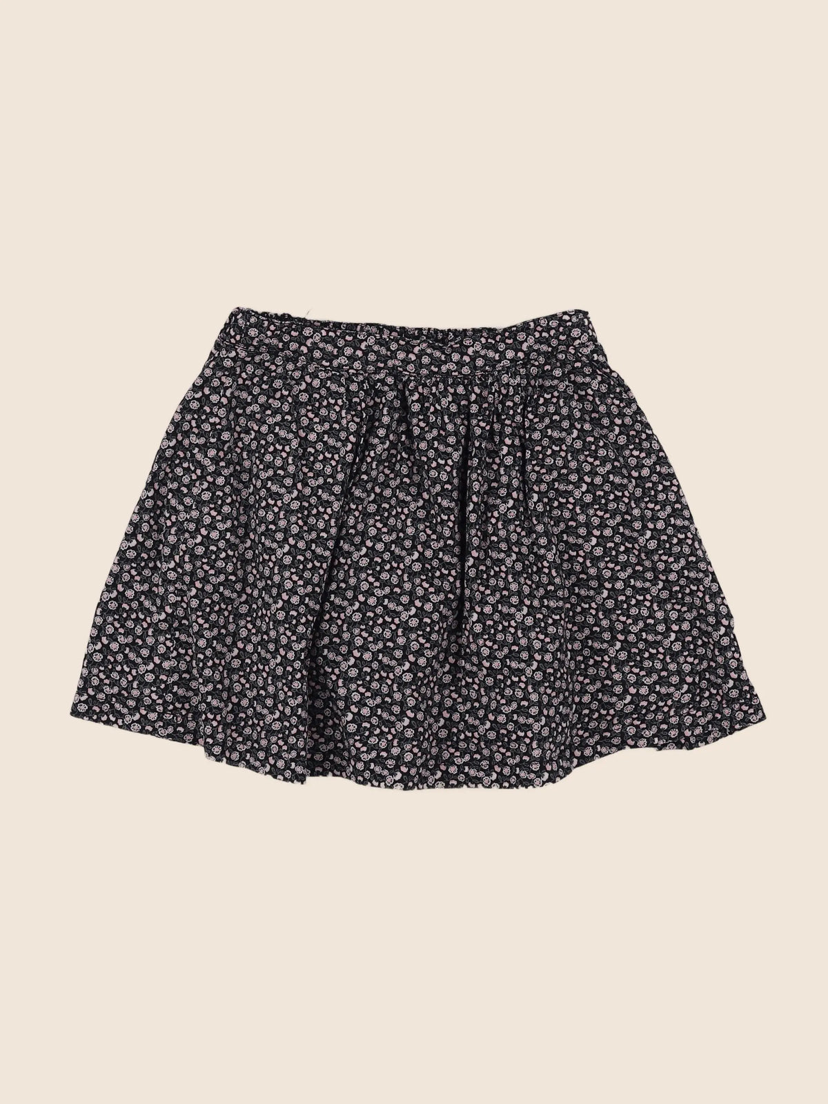 Monoprix - jupe noir, rose - 8 ans