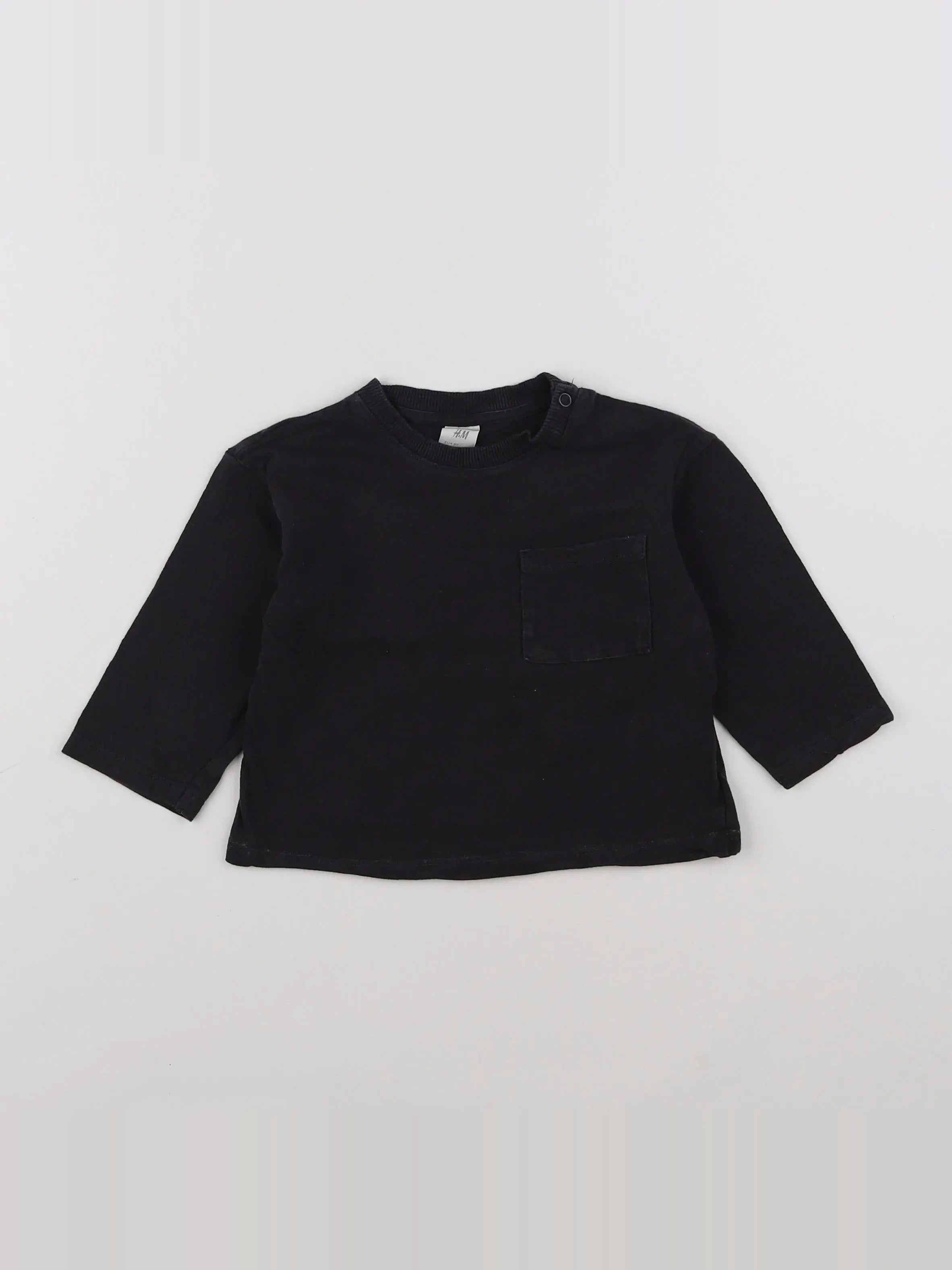 H&M - tee-shirt marron - 9/12 mois