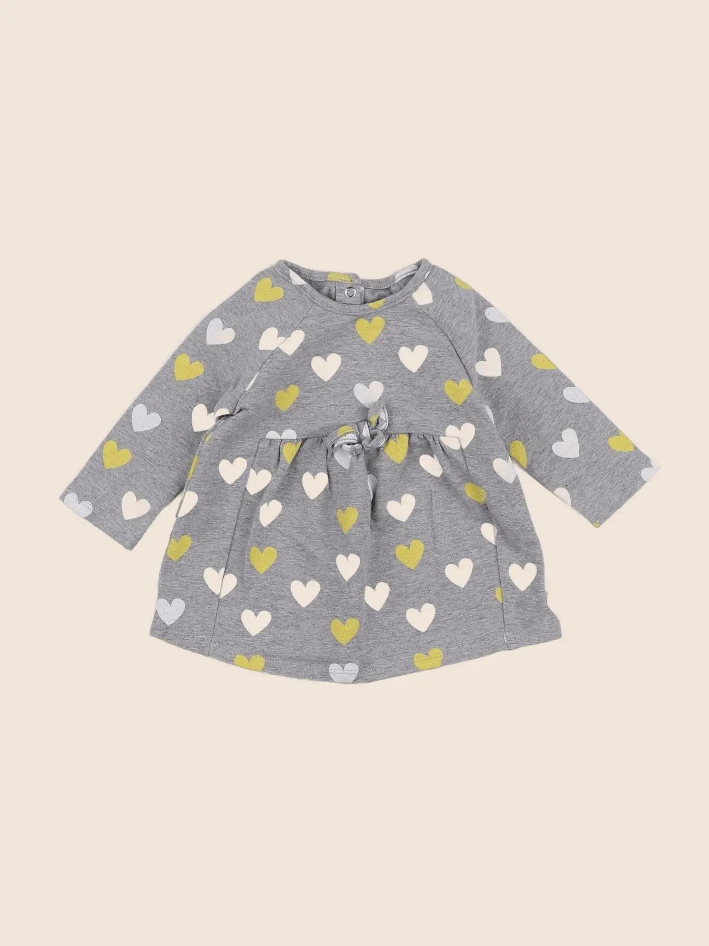 Vertbaudet - robe gris - 3 mois