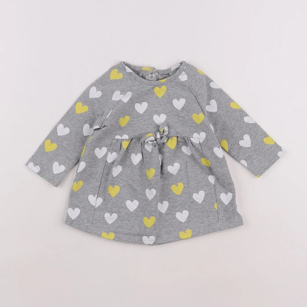 Vertbaudet - robe gris - 3 mois