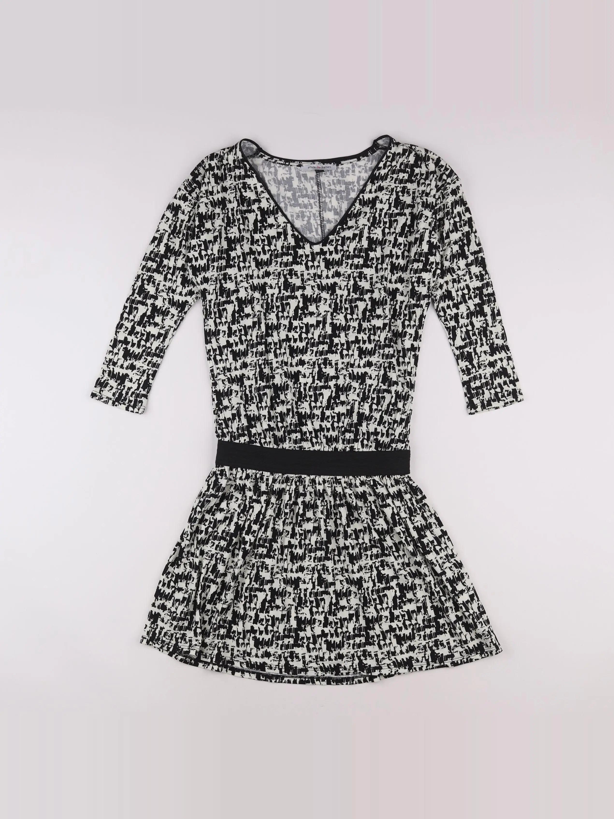 Envie de fraise - robe grossesse noir - 36 à 38