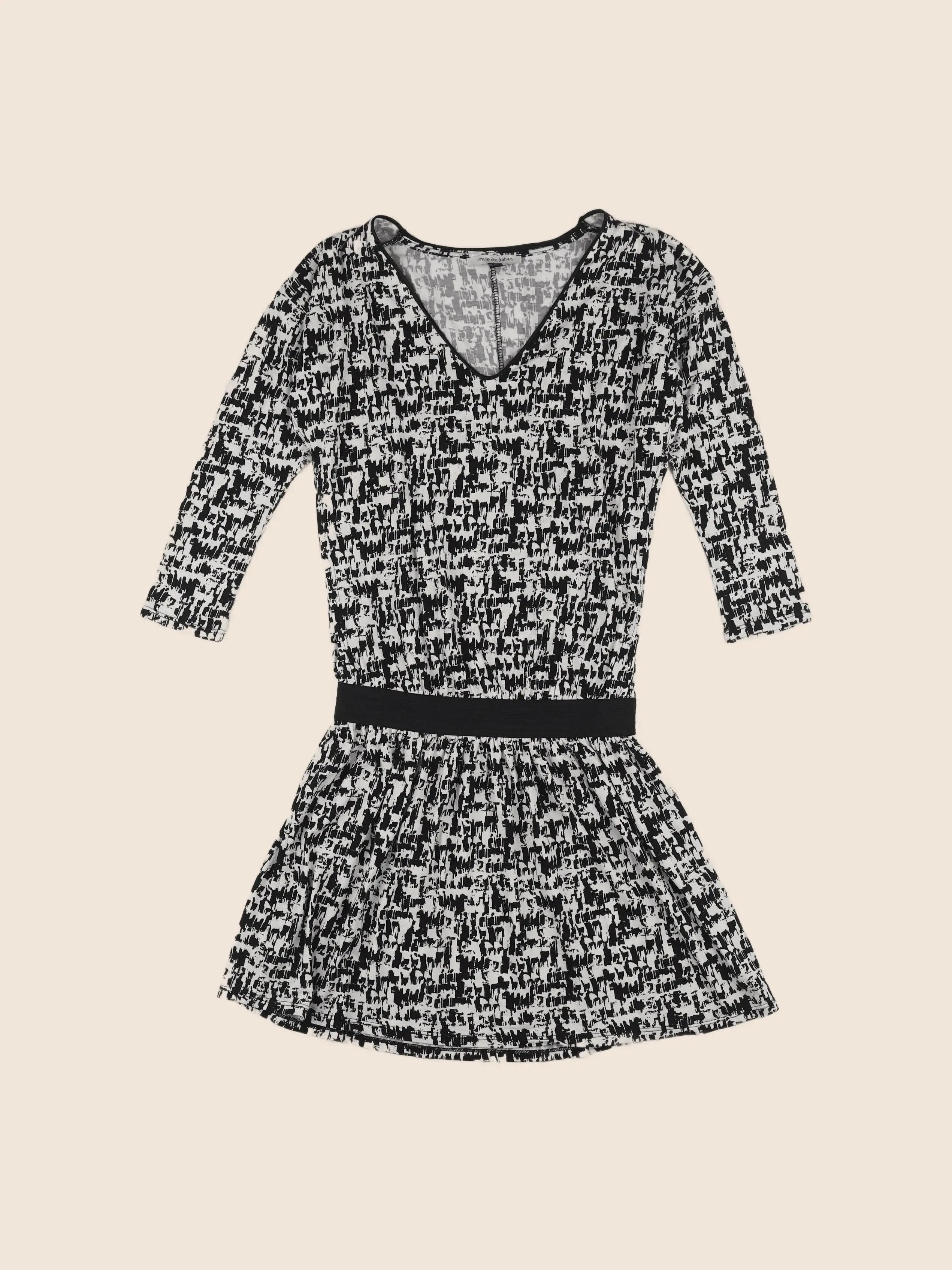 Envie de fraise - robe grossesse noir - 36 à 38
