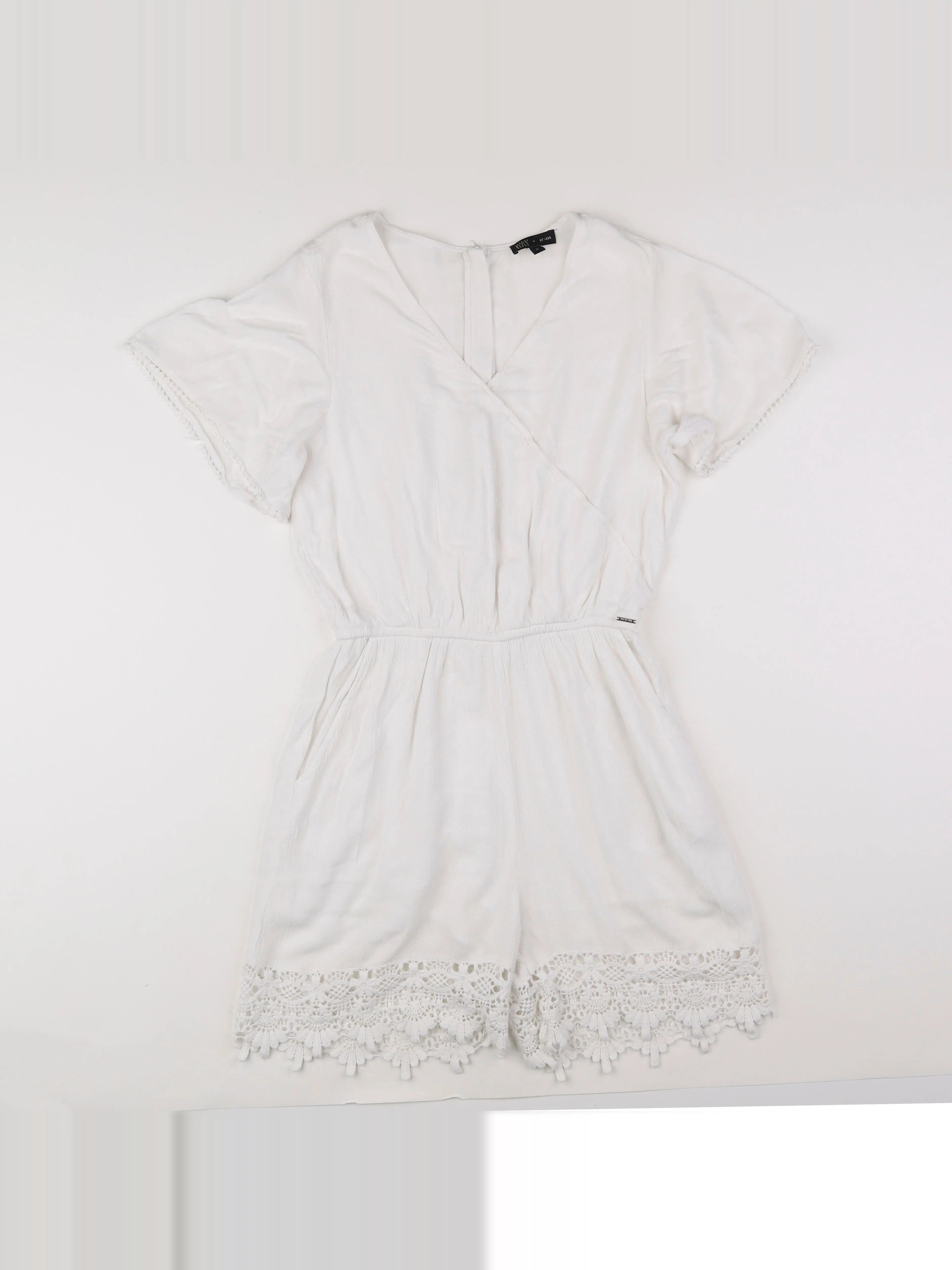 IKKS - combinaison blanc - 14 ans