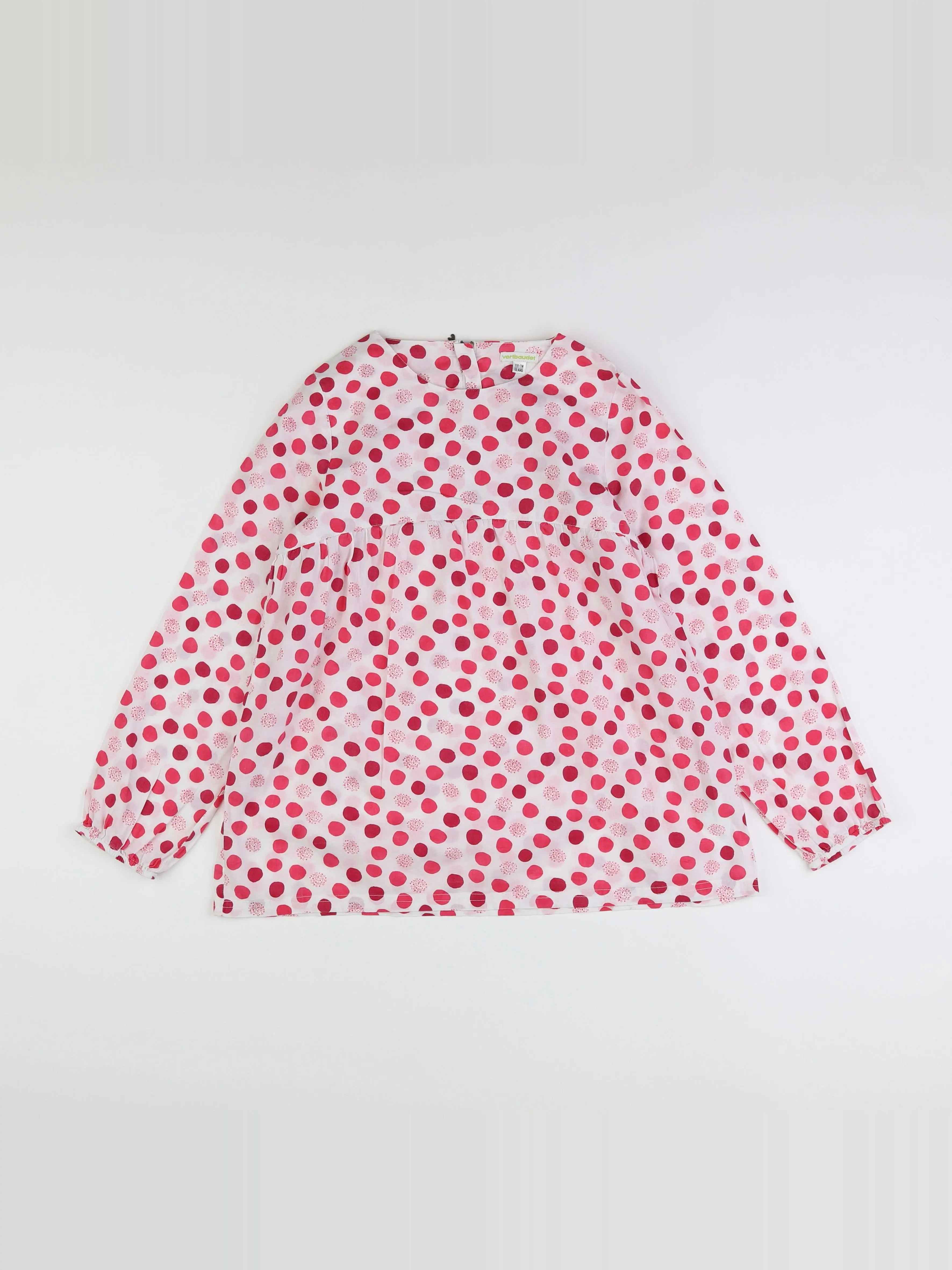 Vertbaudet - blouse multicolore - 12 ans