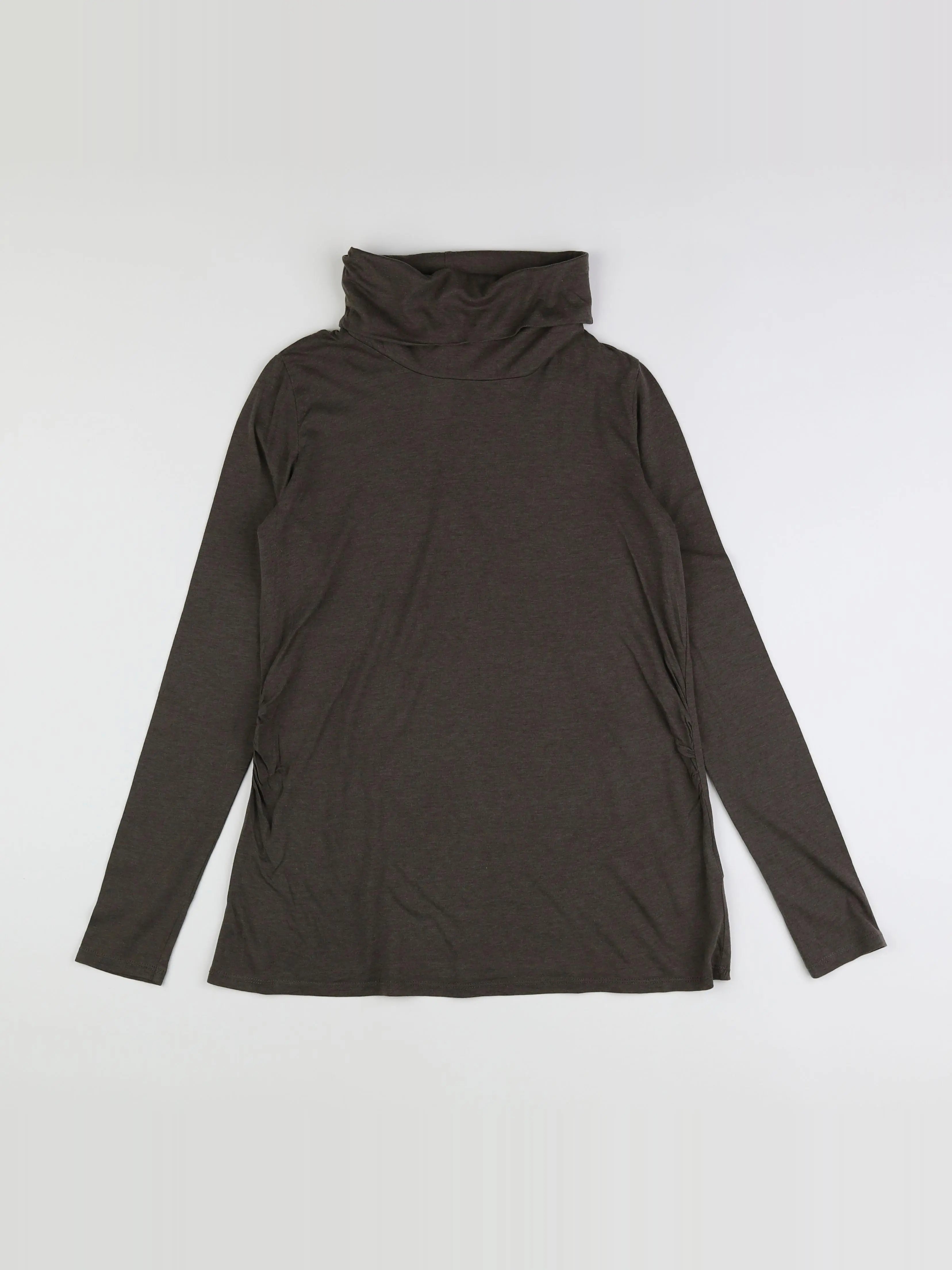 Vertbaudet - tee-shirt grossesse marron - 34 à 36