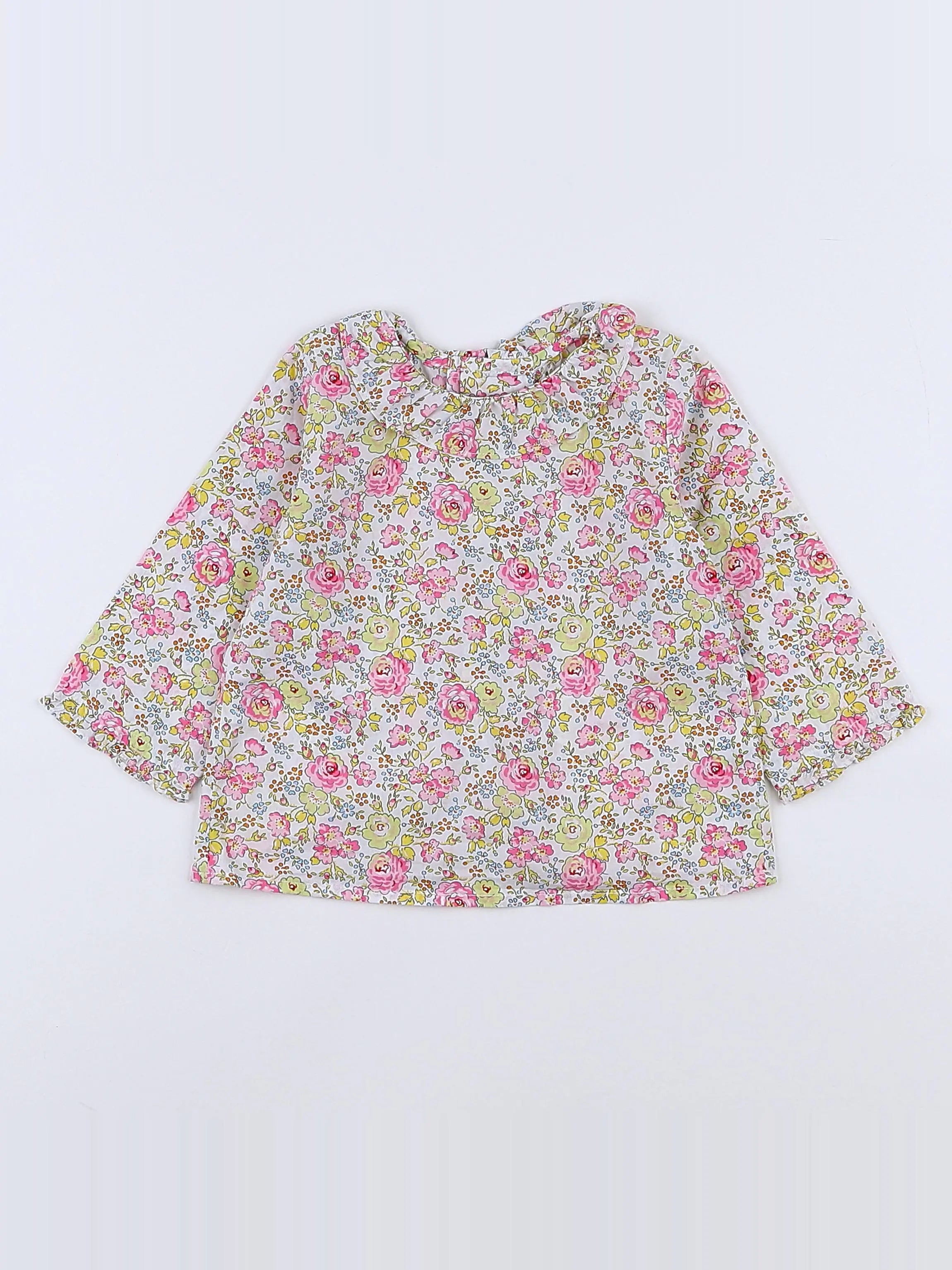 Bonpoint - blouse multicolore - 12 mois