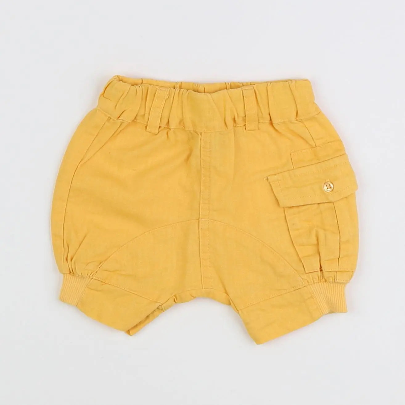 Vertbaudet - short jaune - 3 mois
