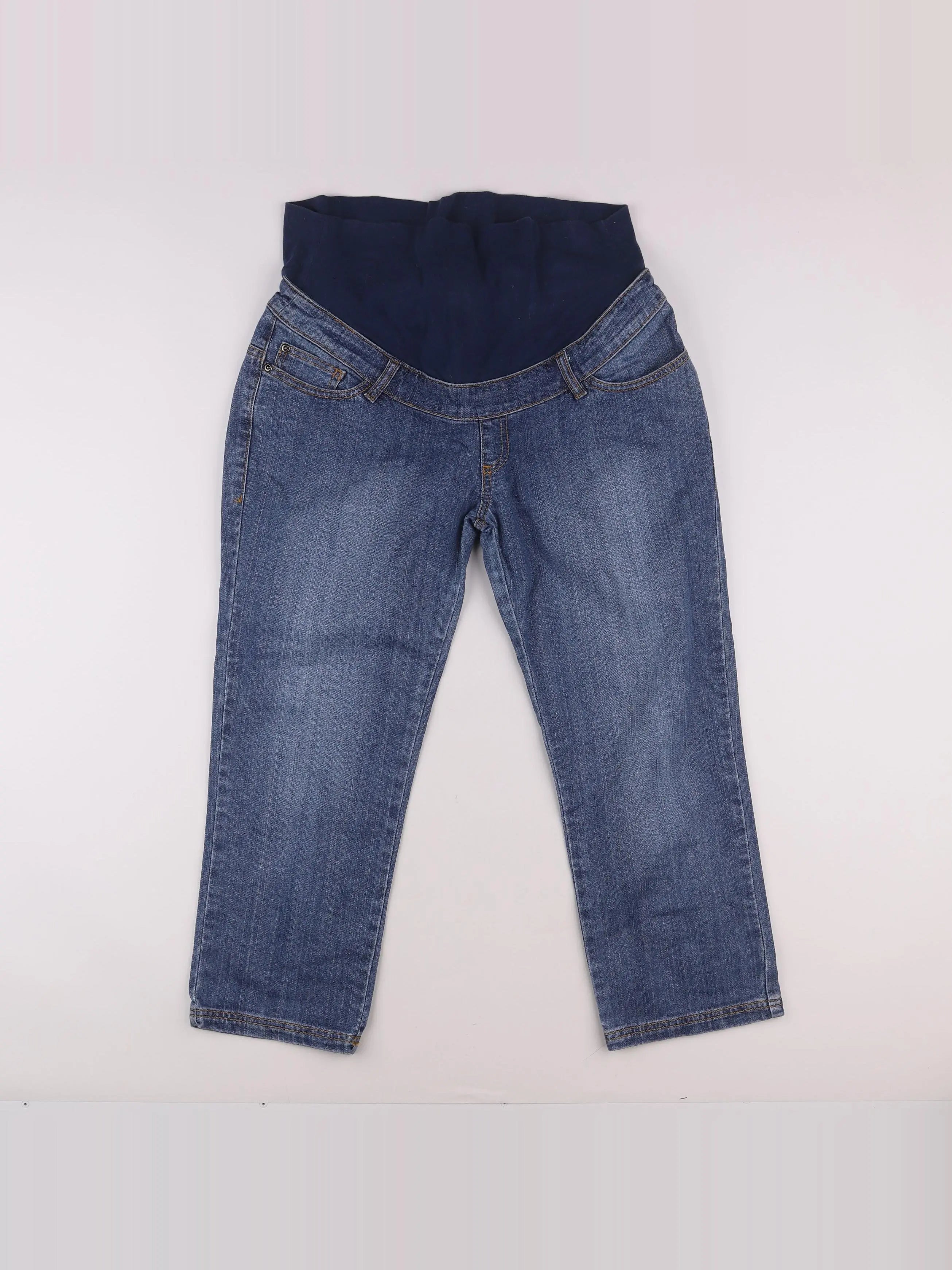 Kiabi - jean grossesse bleu - 42