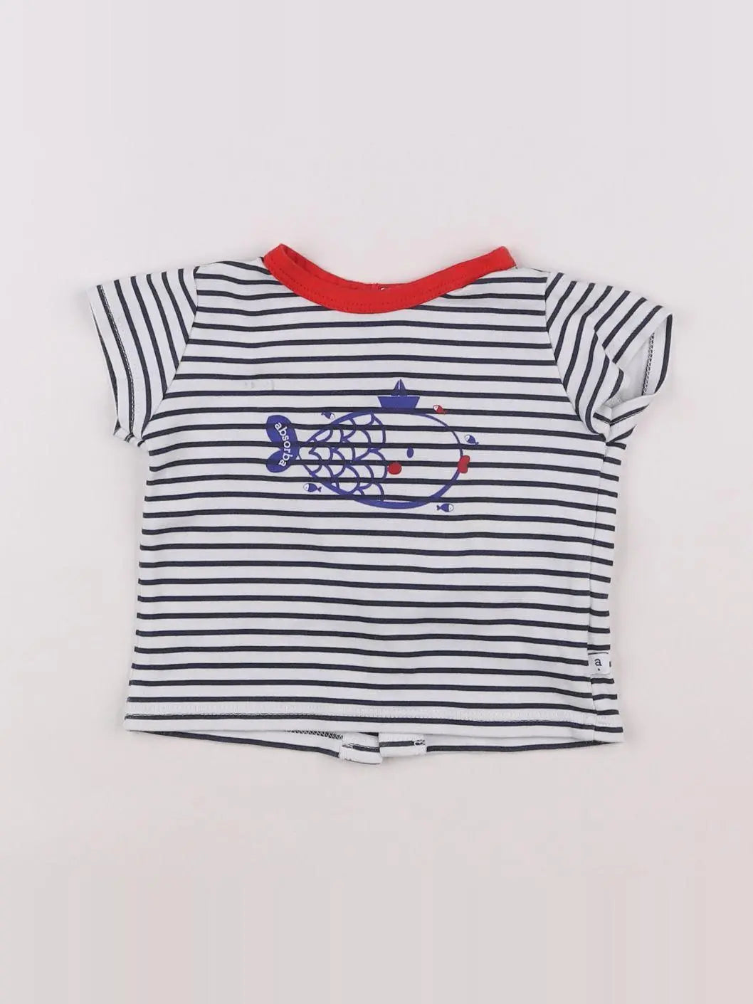 Absorba - tee-shirt blanc - 6 mois