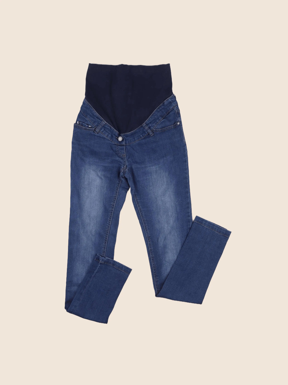 Vertbaudet - jean grossesse bleu - 34