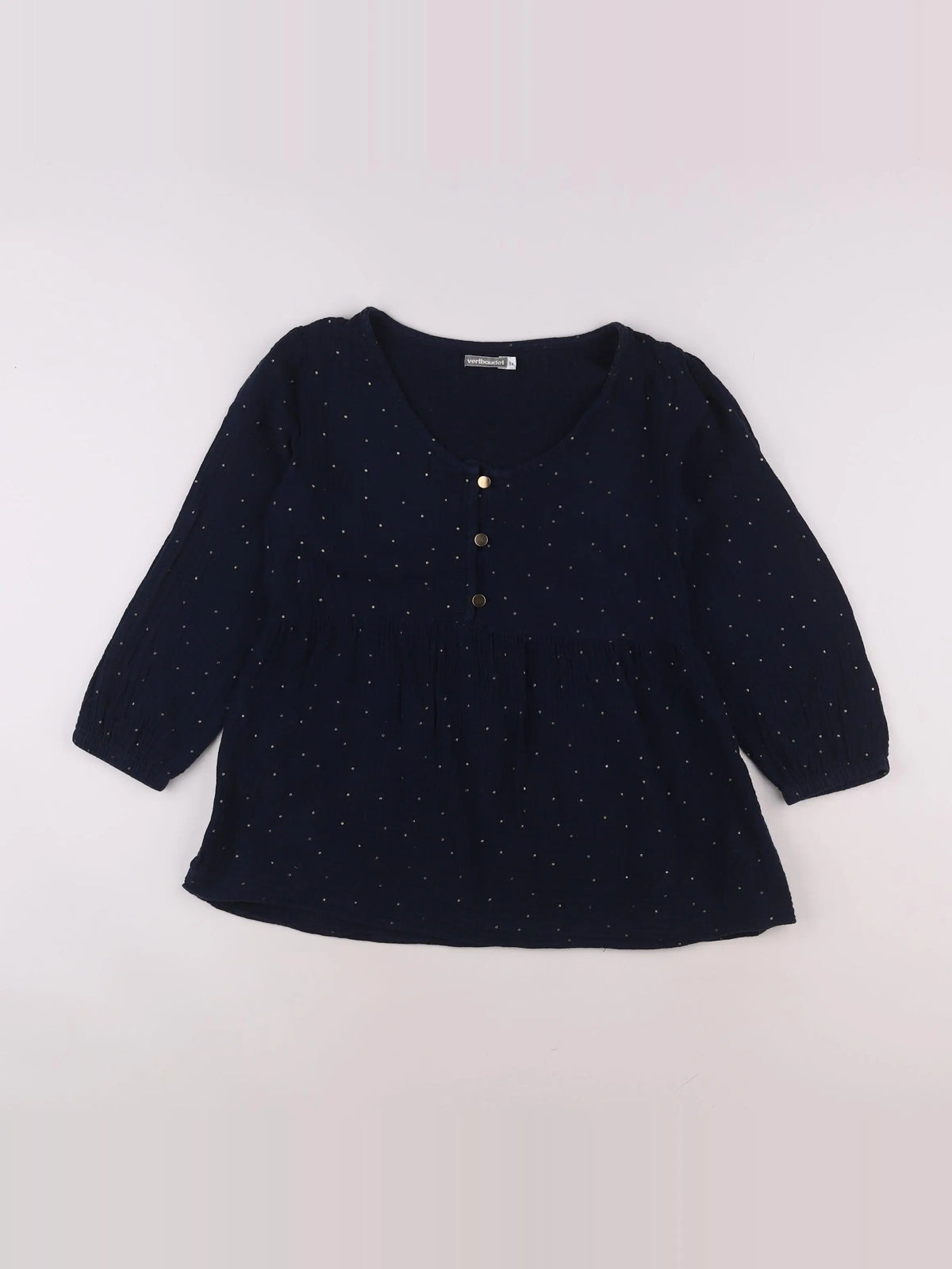 Vertbaudet - blouse grossesse bleu - 34