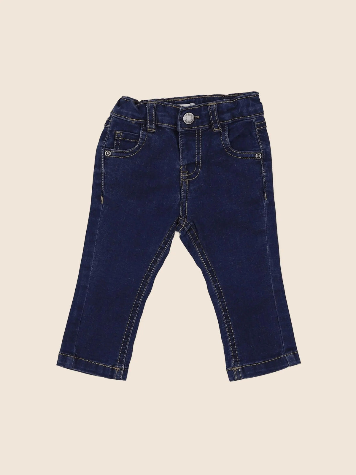 Vertbaudet - jean bleu - 6 mois