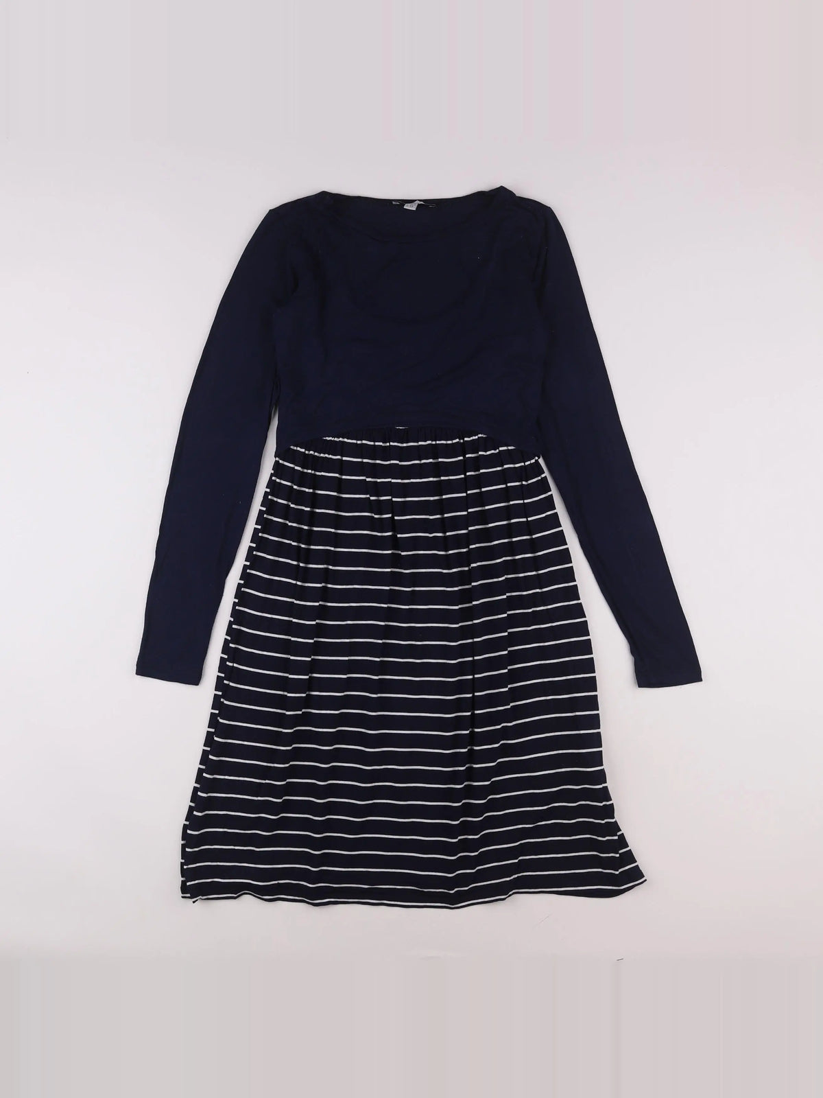 Envie de fraise - robe grossesse blanc, bleu - 34 à 36