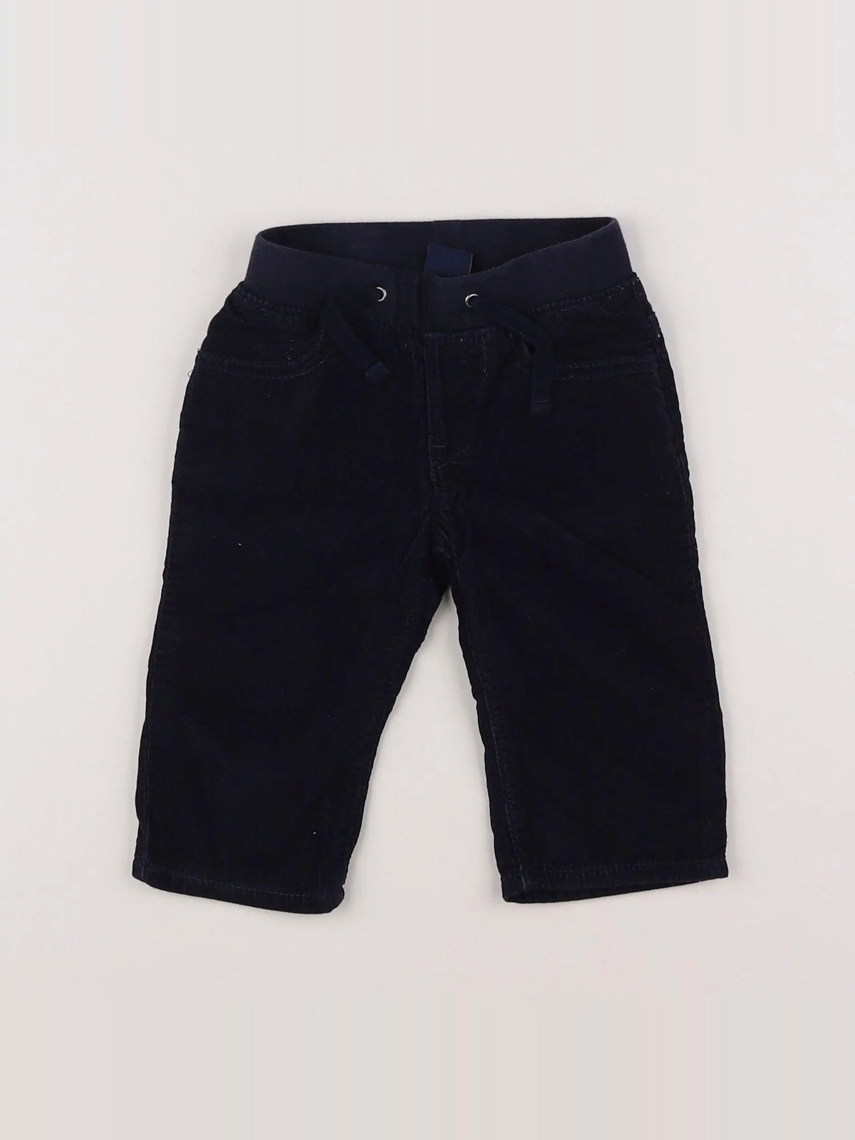 GAP - pantalon bleu - 6/12 mois