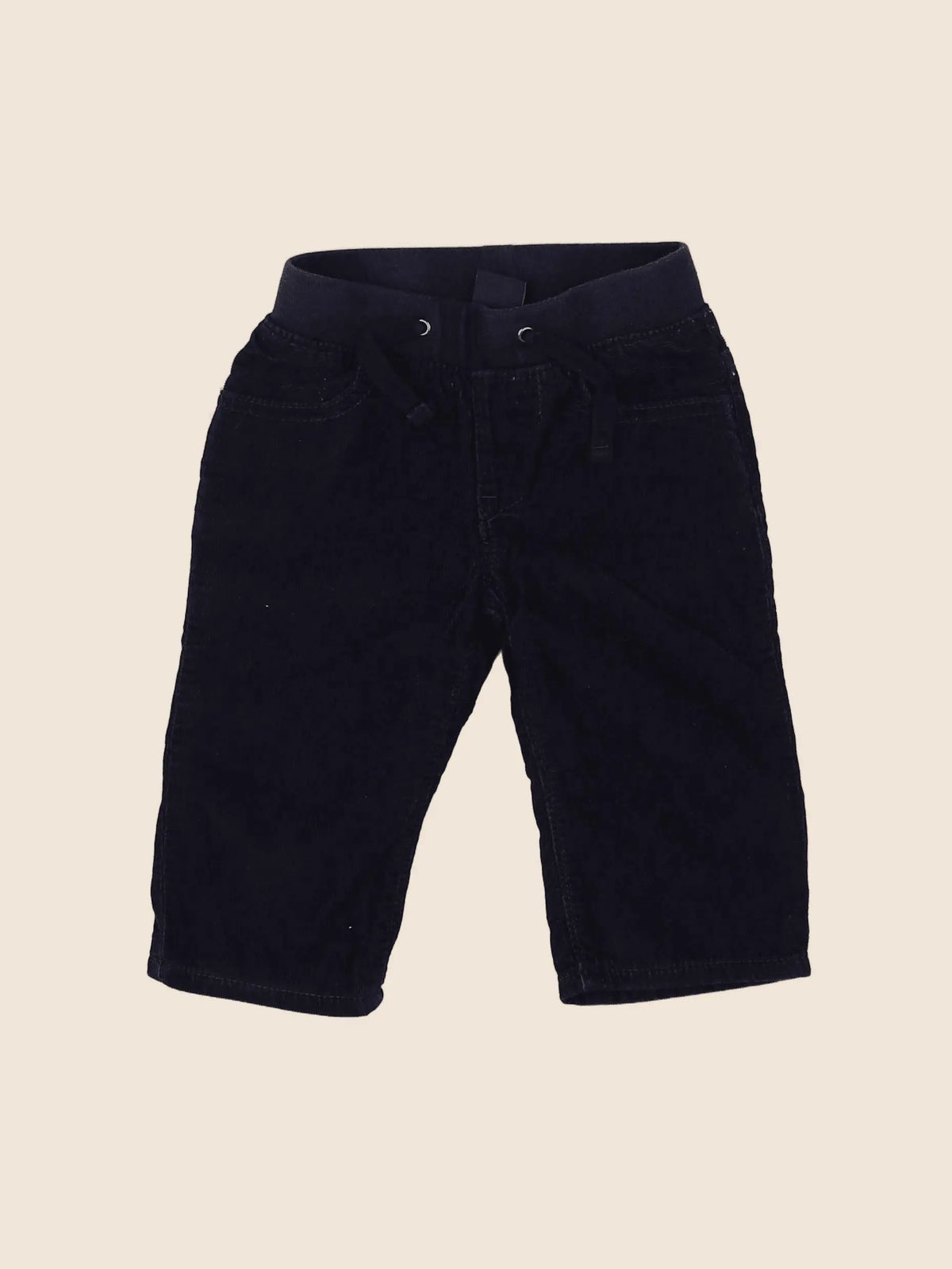 GAP - pantalon bleu - 6/12 mois