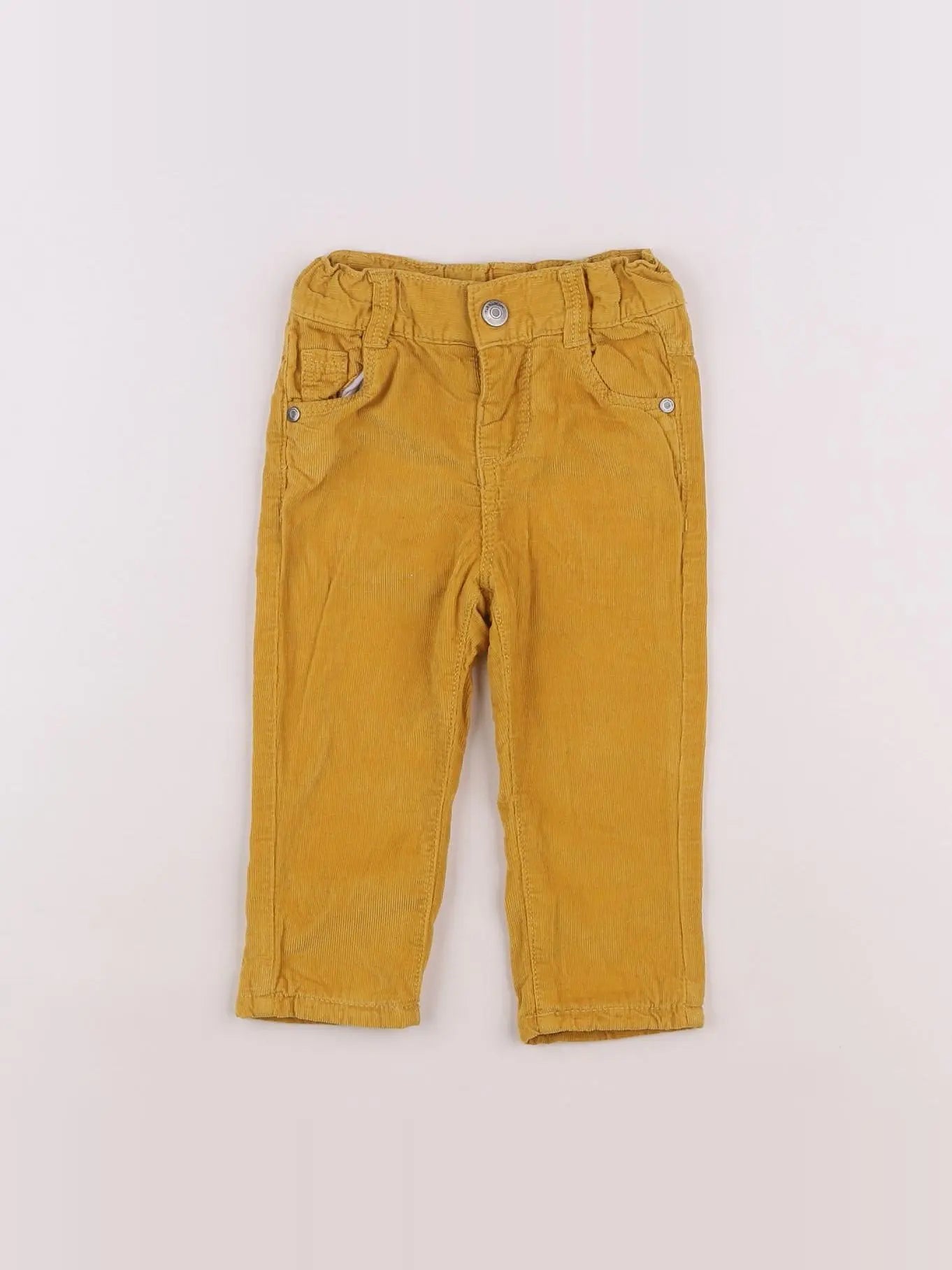 Tape à l'oeil - pantalon jaune - 12 mois
