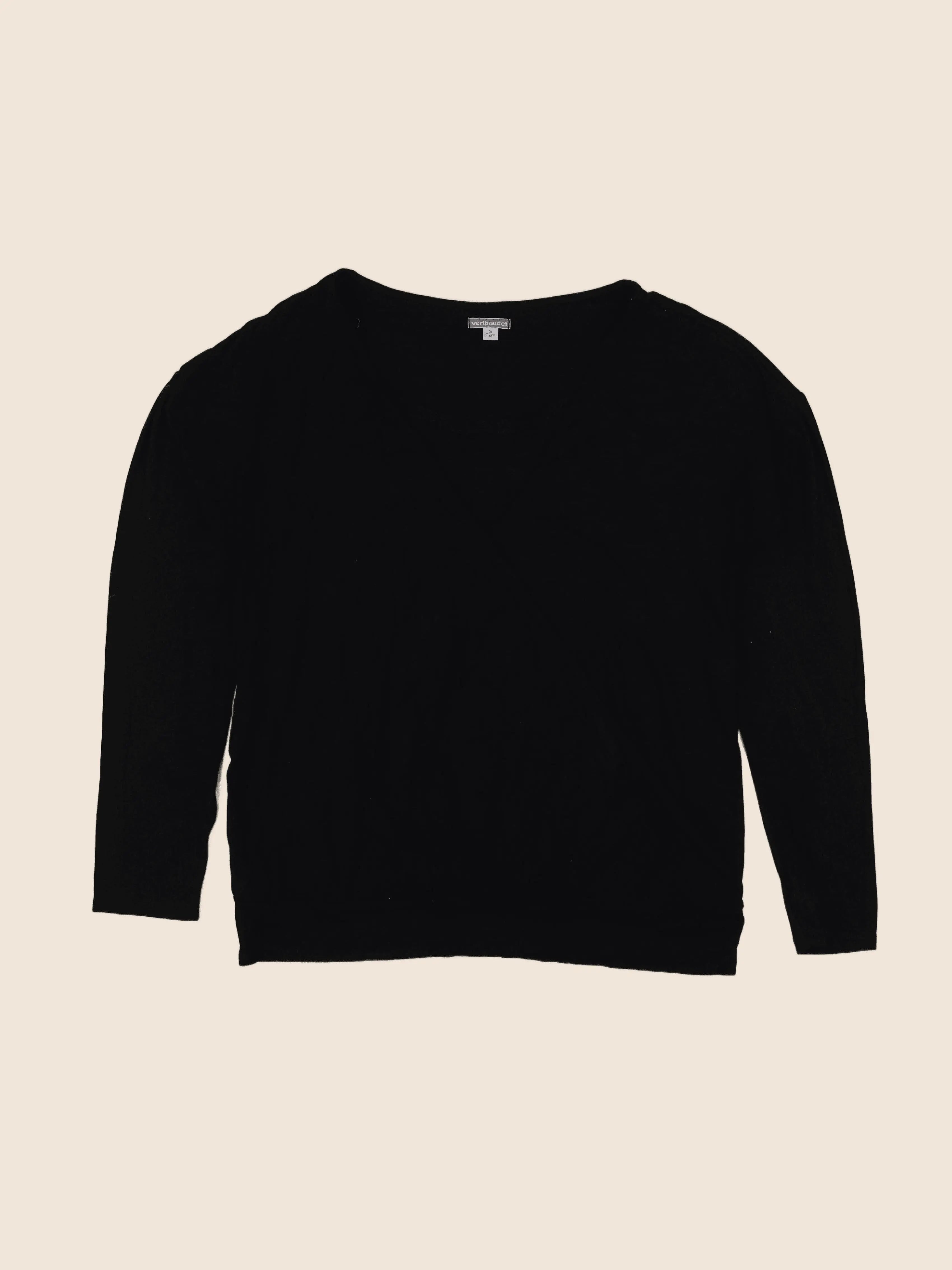 Vertbaudet - tee-shirt grossesse noir - 38 à 40