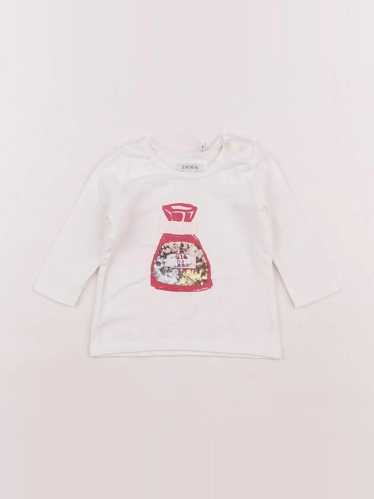 IKKS - tee-shirt blanc - 3 mois