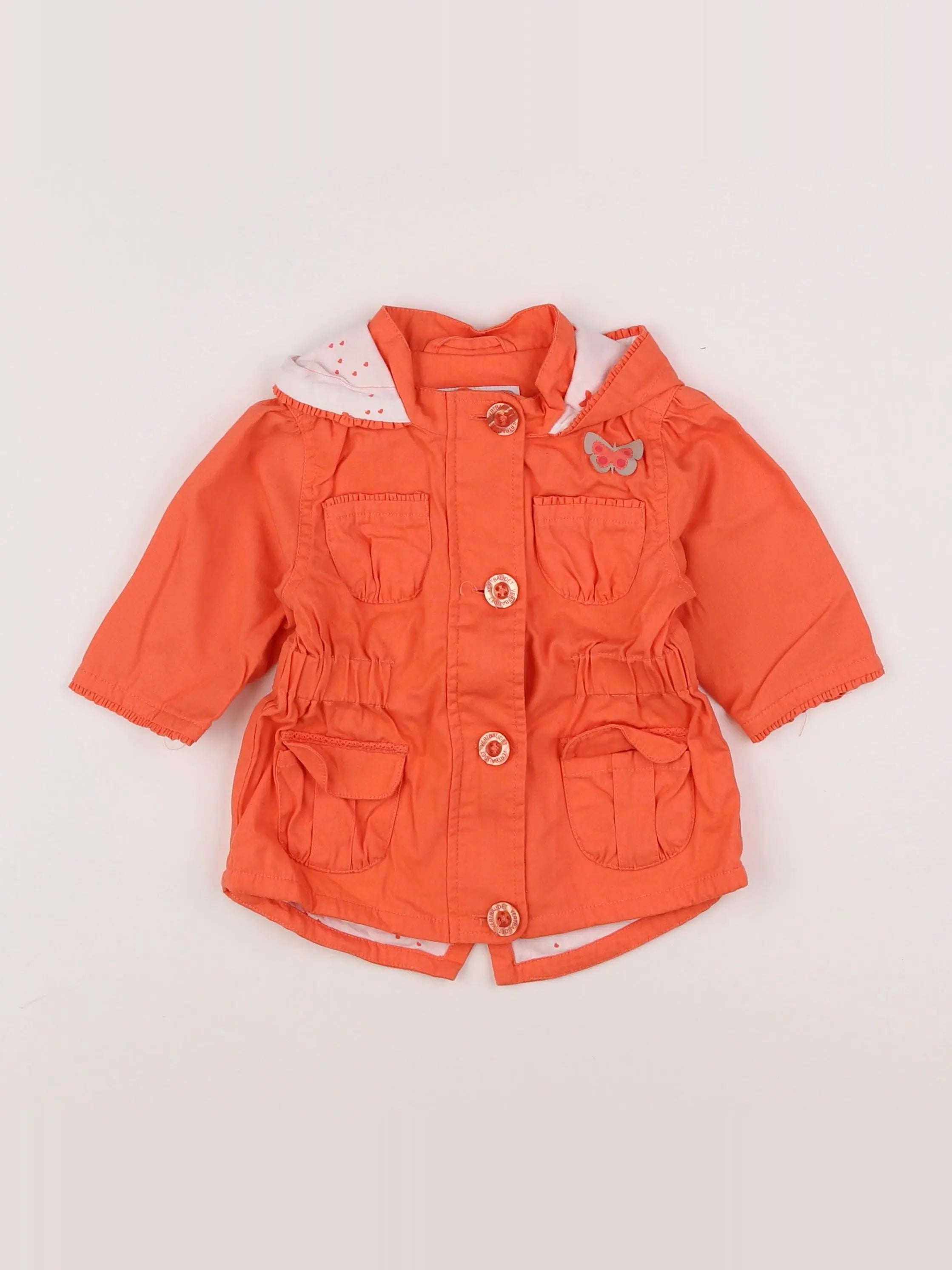 Vertbaudet - veste rose - 6 mois