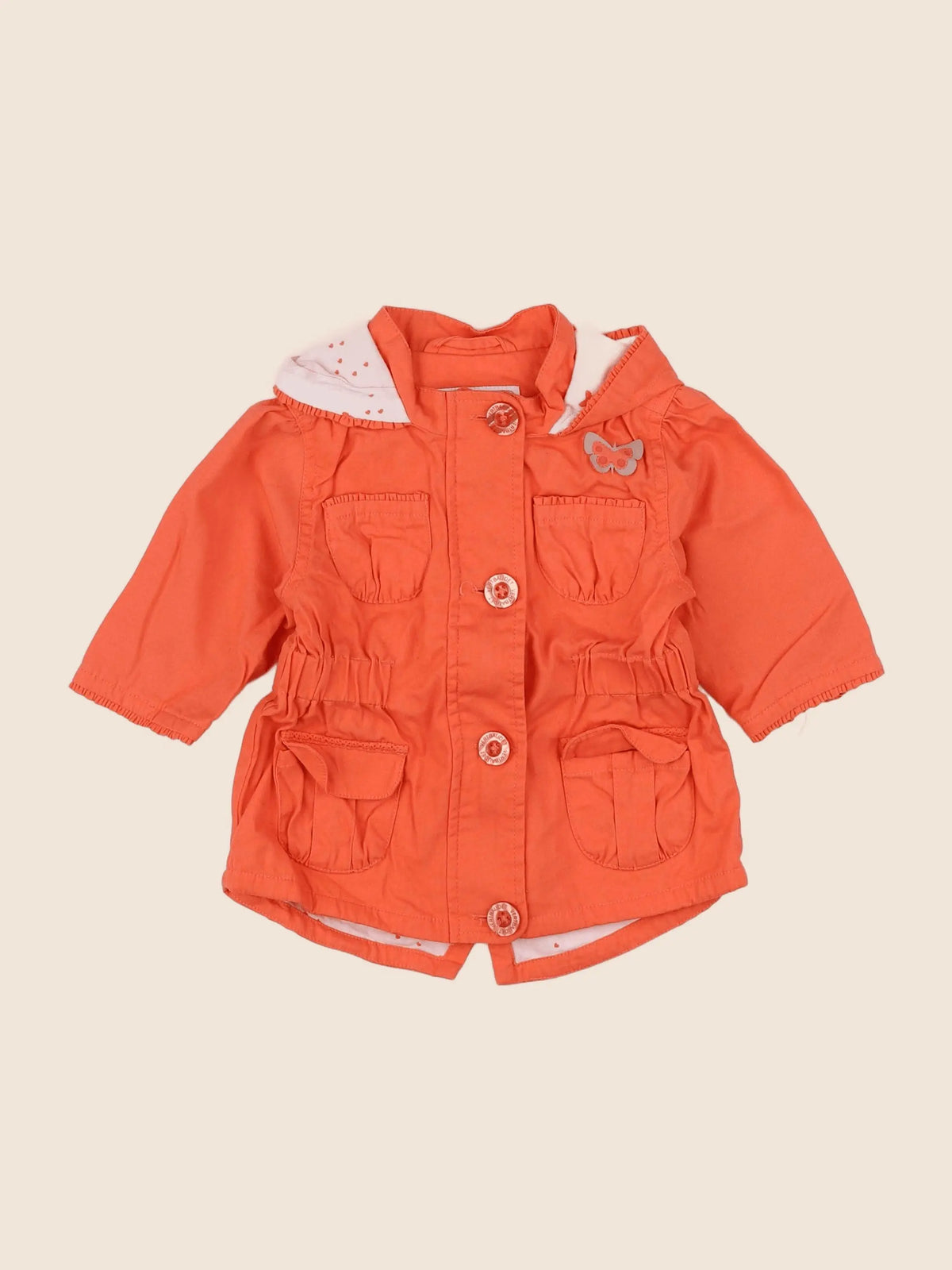 Vertbaudet - veste rose - 6 mois