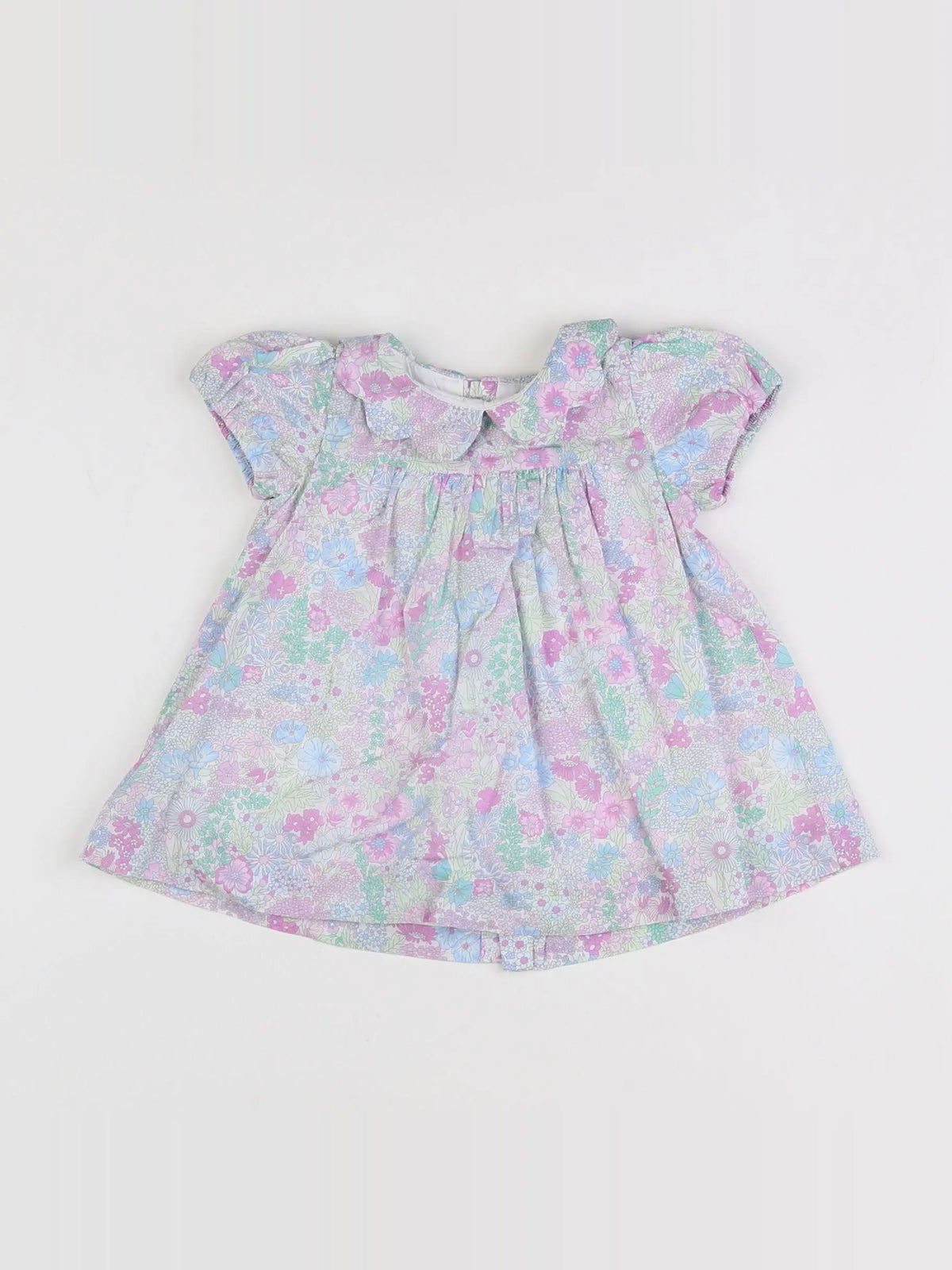 Jacadi - robe liberty multicolore - 3 mois