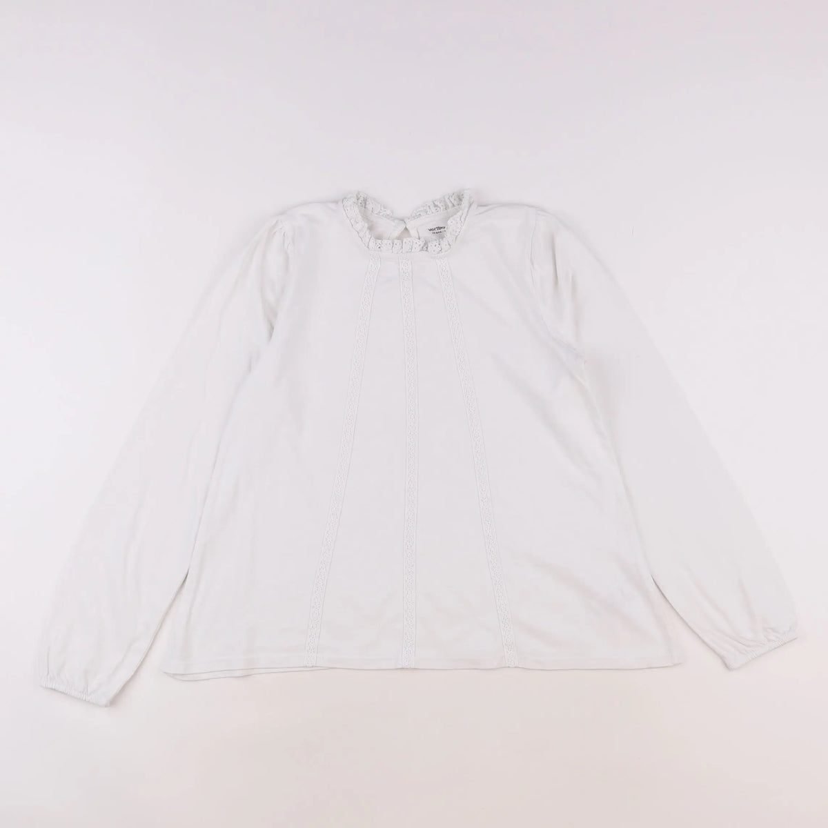 Vertbaudet - tee-shirt blanc - 10 ans