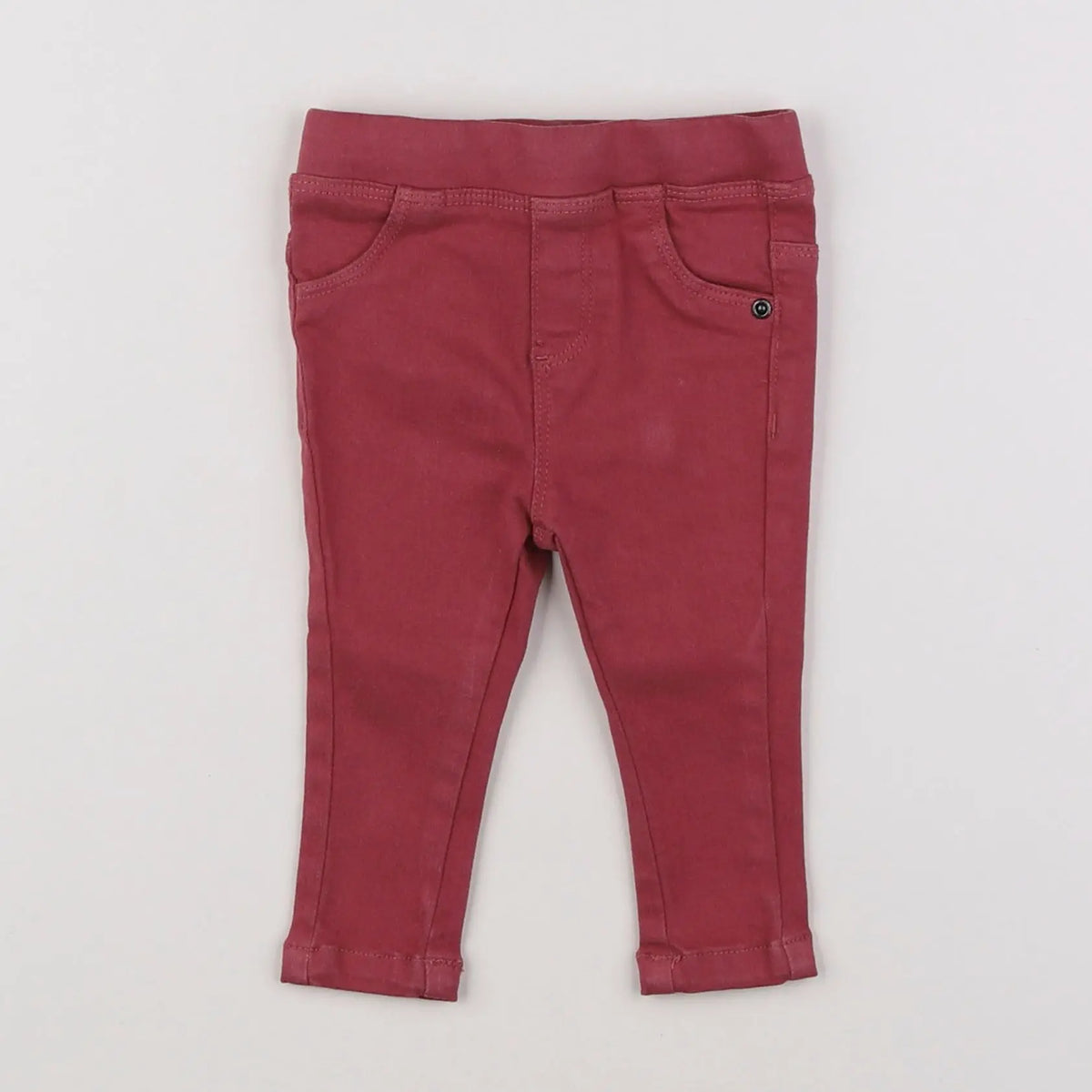 Vertbaudet - jegging rose - 6 mois
