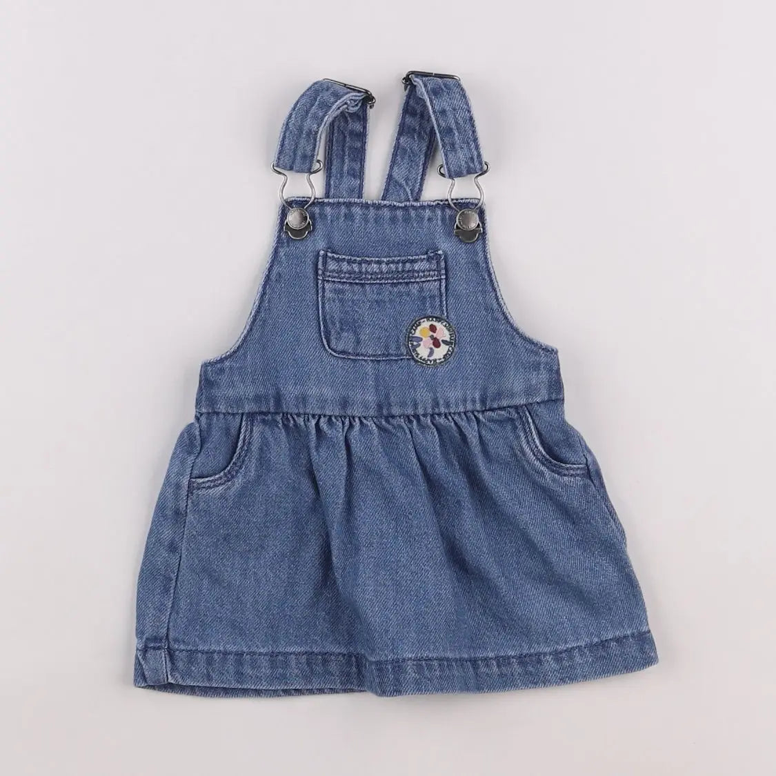 Vertbaudet - robe bleu - 3 mois