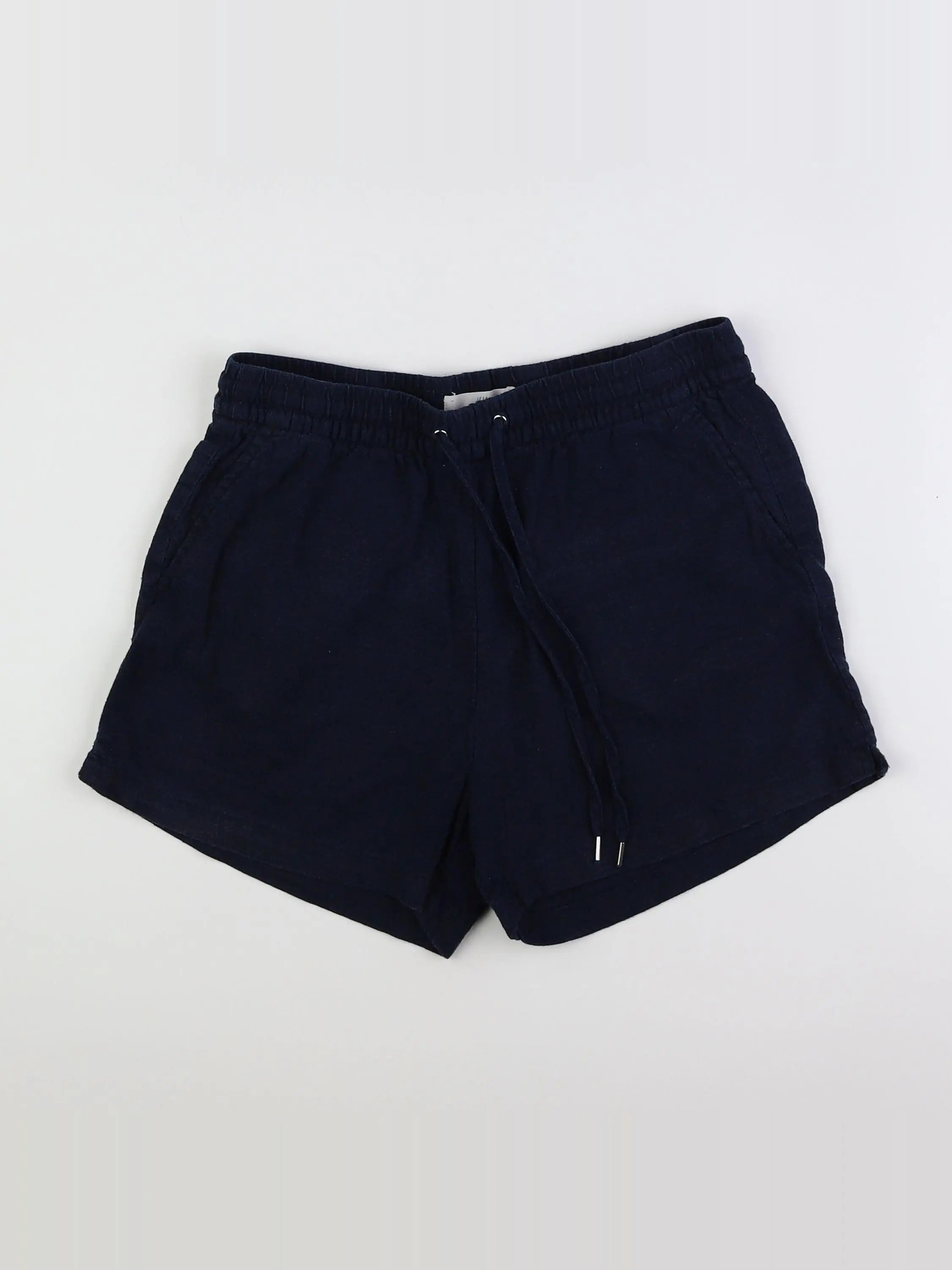 H&M - short grossesse bleu - 34