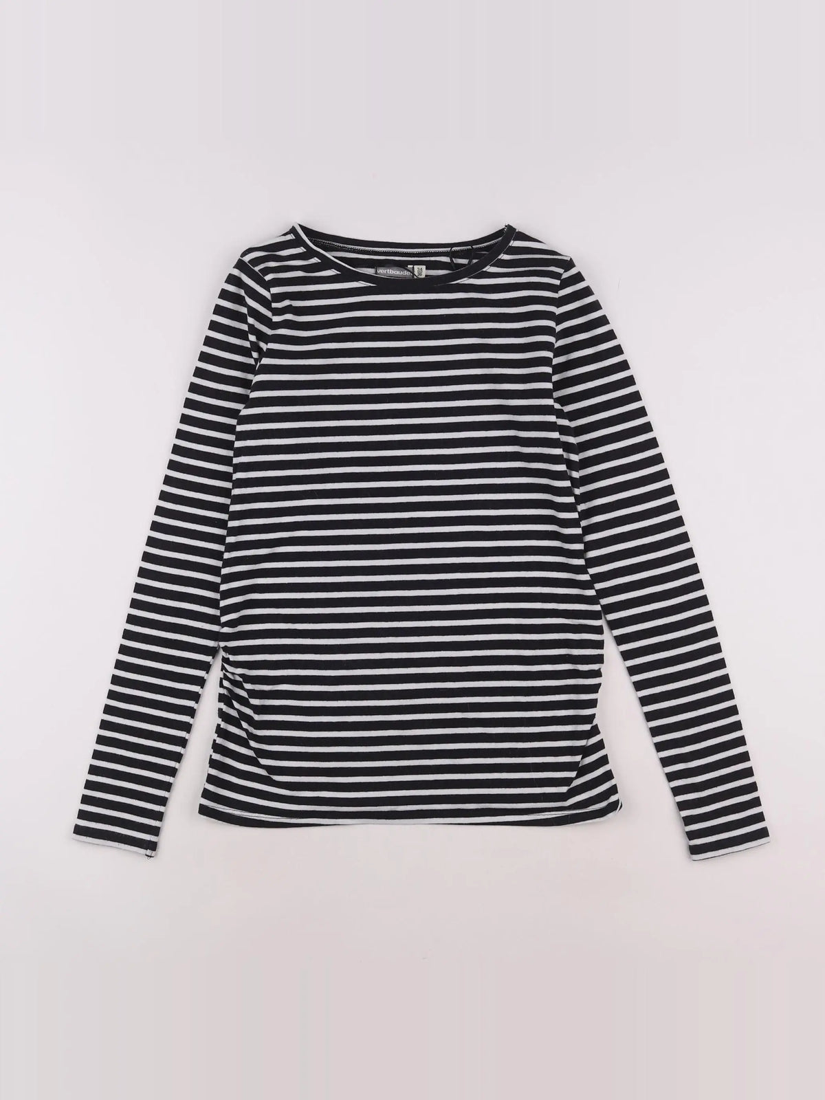 Vertbaudet - tee-shirt grossesse blanc, noir - 34 à 36