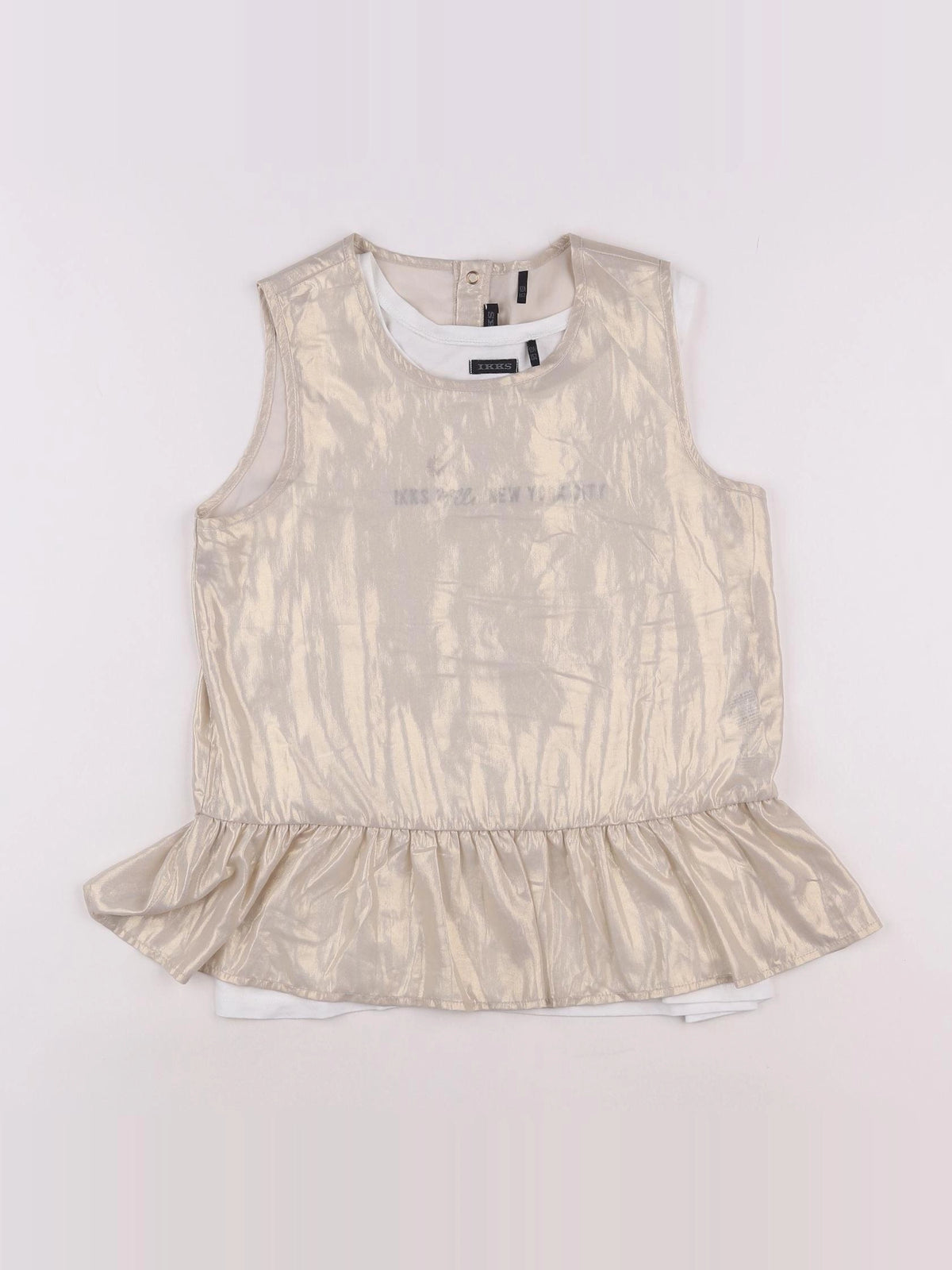 IKKS - blouse or - 12 ans