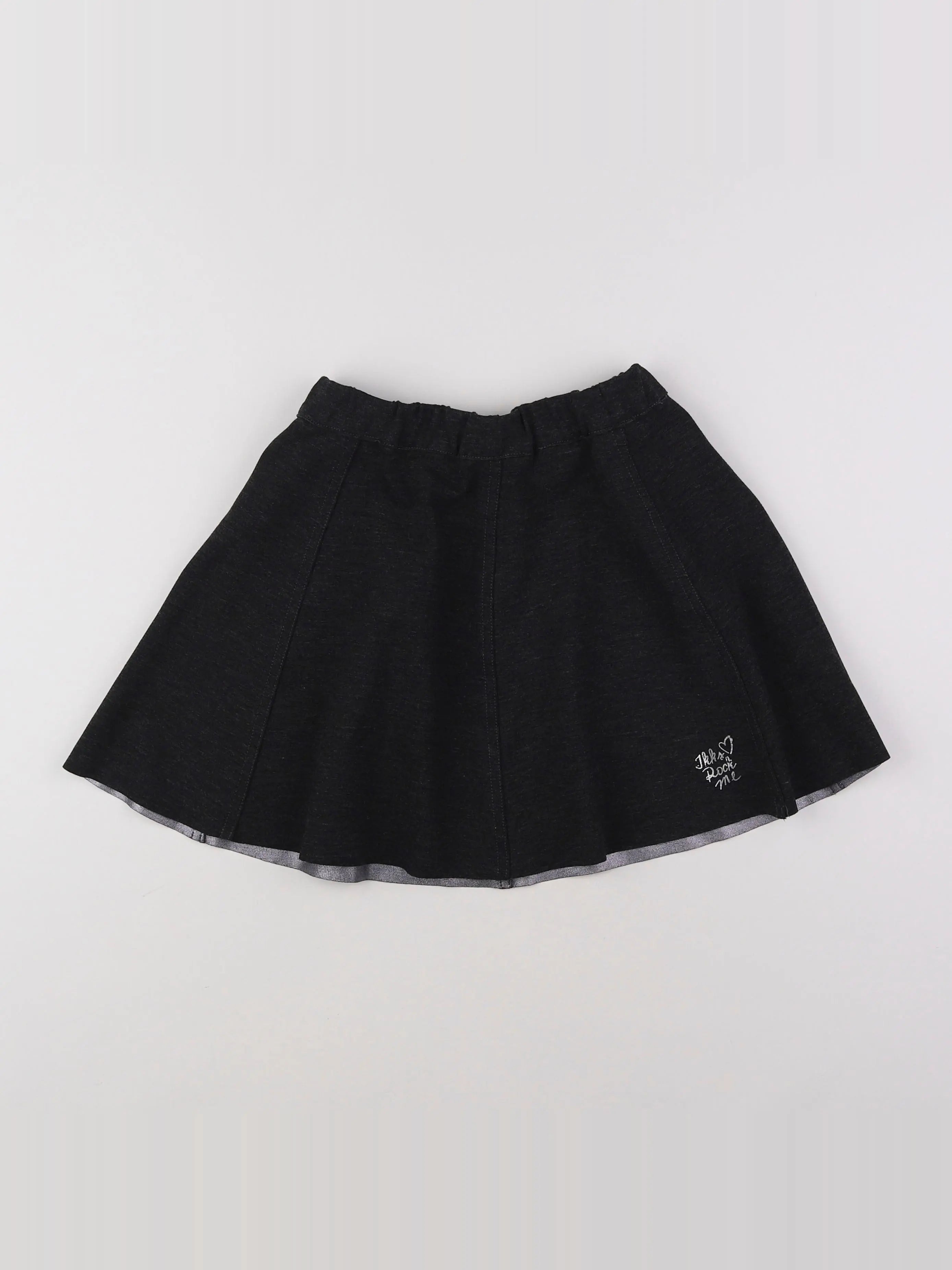 IKKS - jupe gris - 8 ans