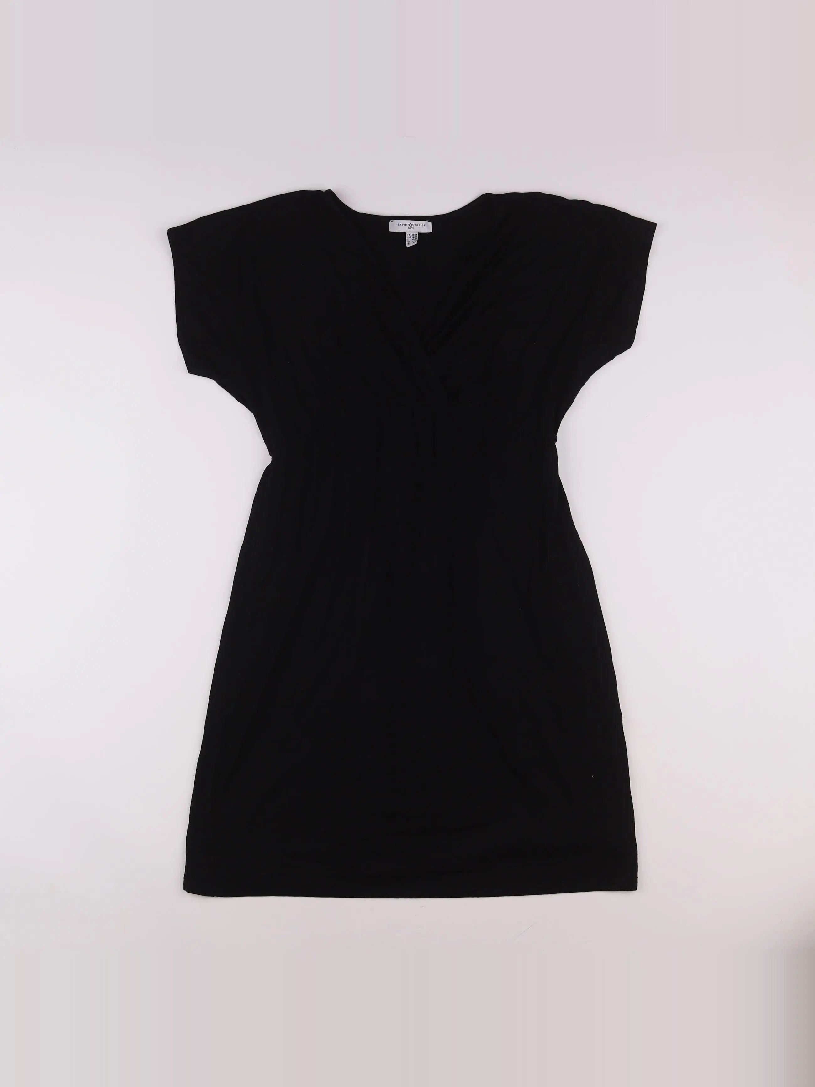 Envie de fraise - robe grossesse noir - 36 à 38