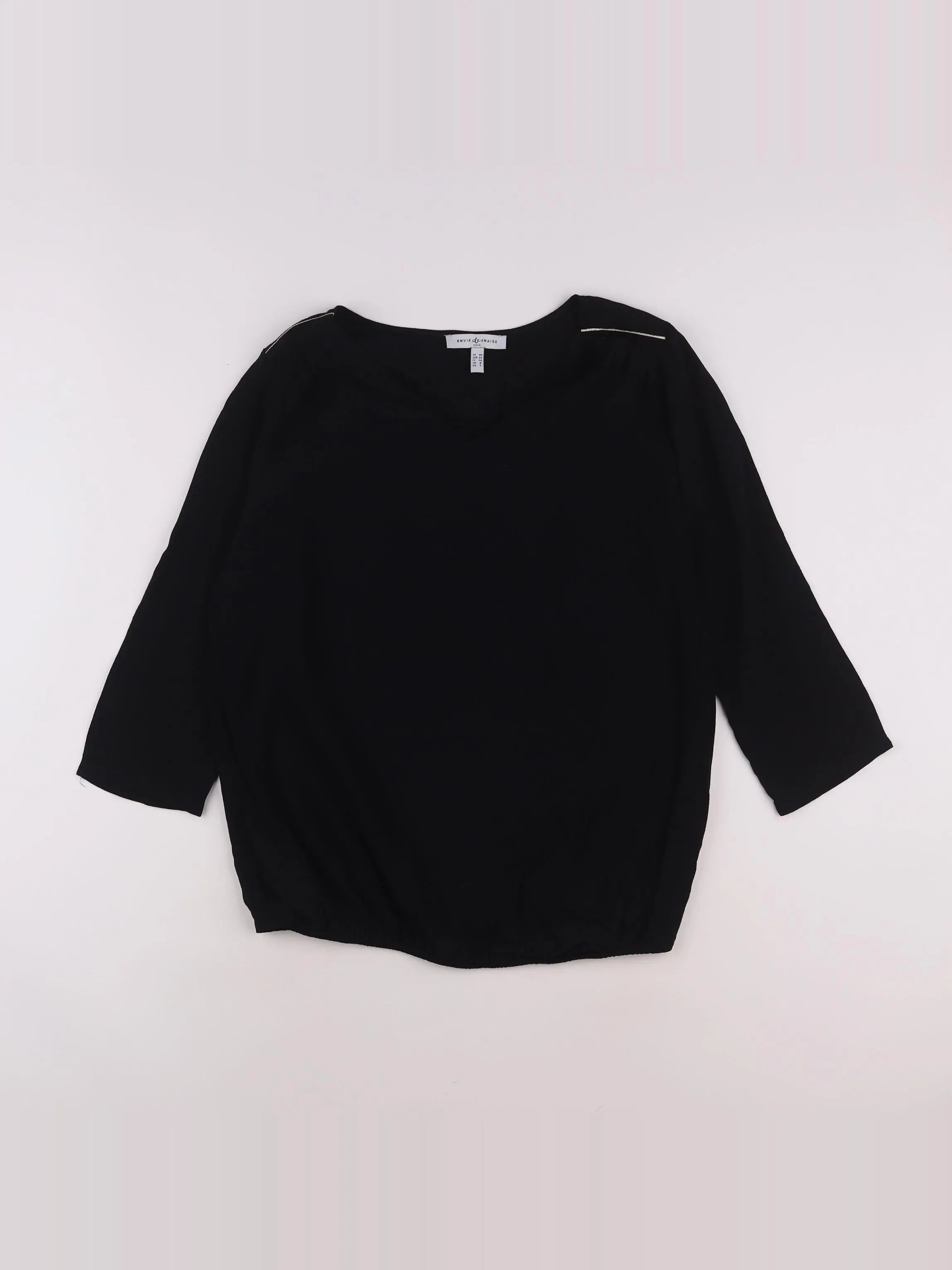 Envie de fraise - tee-shirt grossesse noir - 36