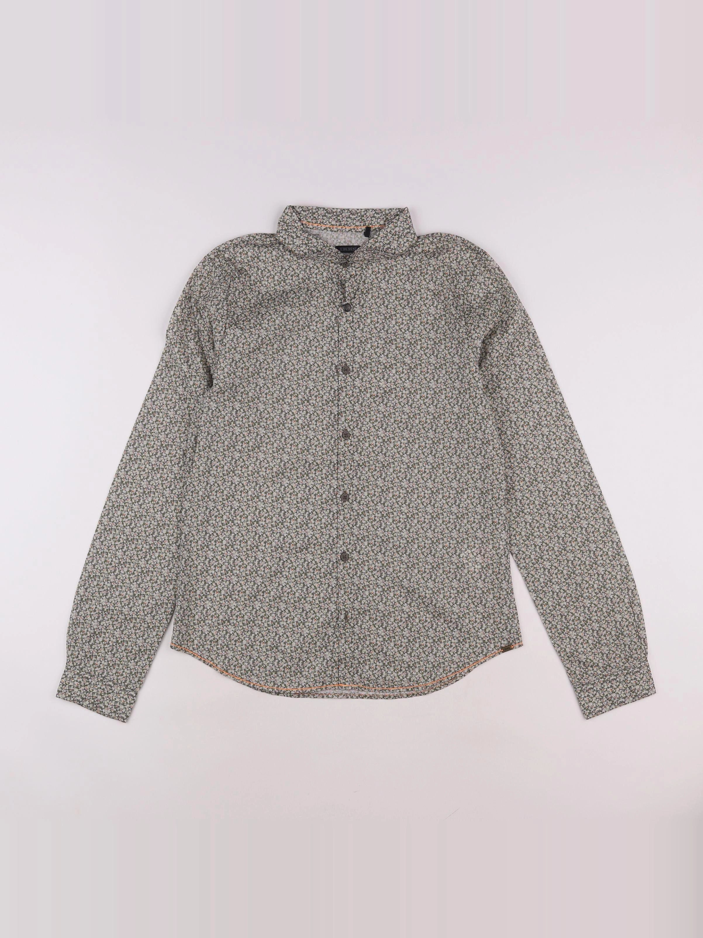 IKKS - chemise vert - 14 ans