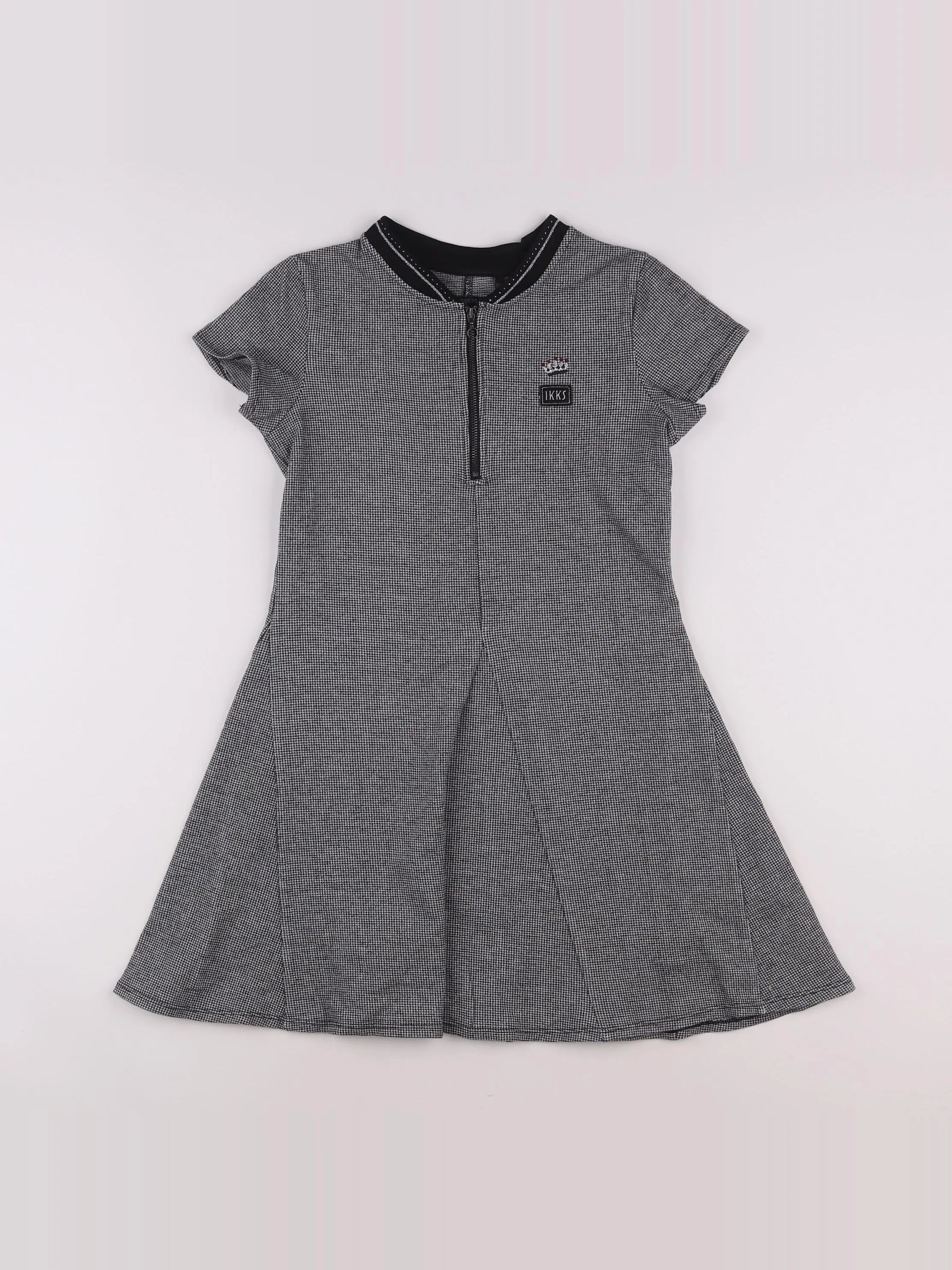 IKKS - robe gris - 12 ans